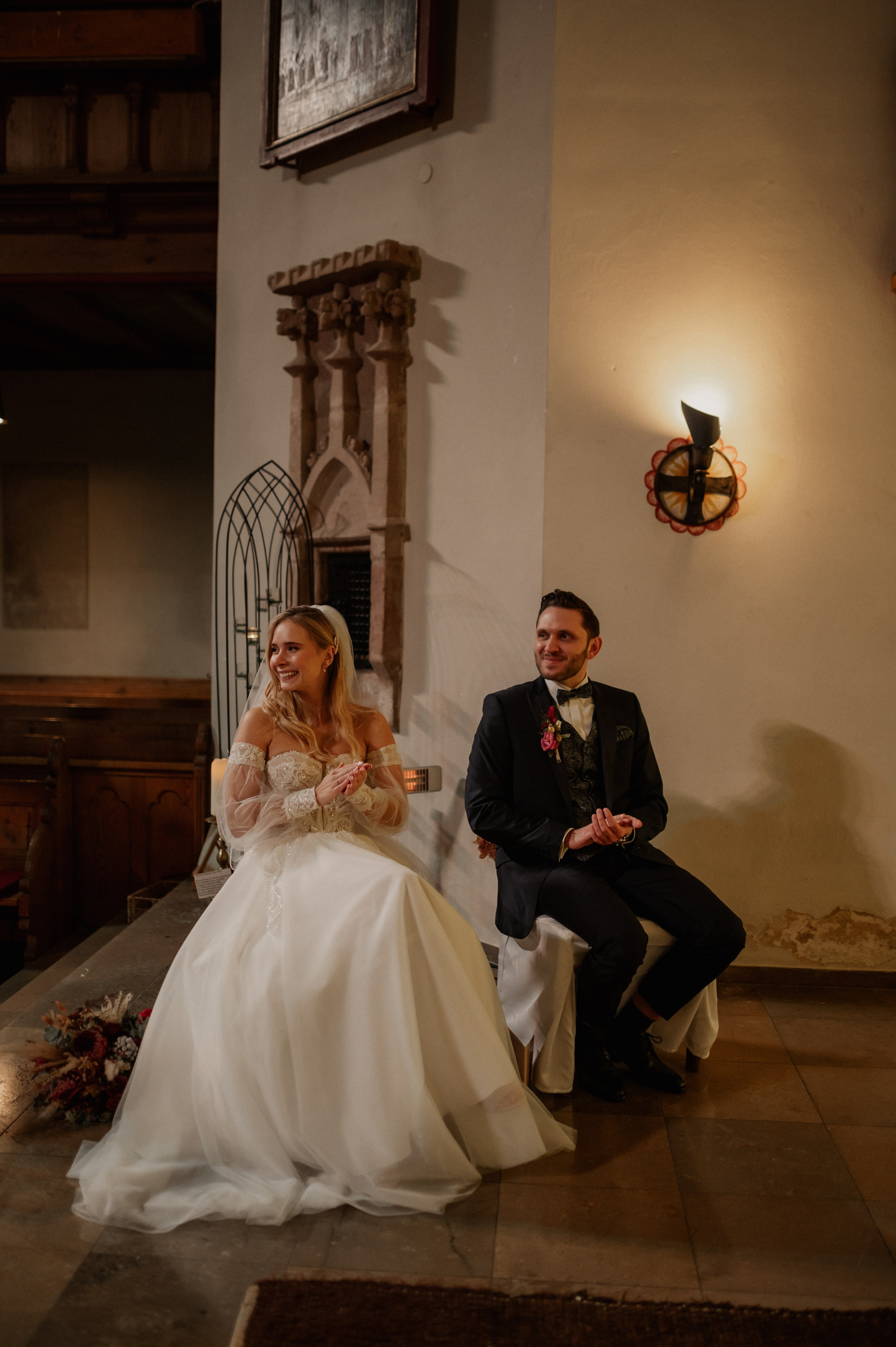 WINTER WEDDING IN NEUENDETTELSAU. Фотограф в Нюрнберге Ирина Менерт из Ансбаха