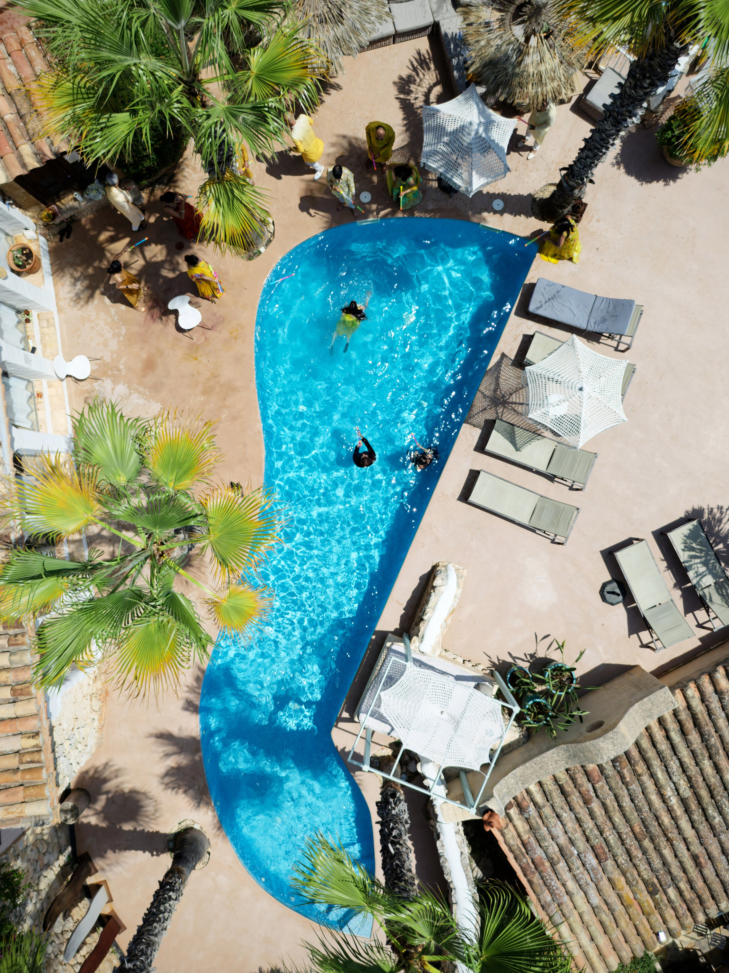 Indian wedding Haldi Ceremony & Mehndi Night at Masia Nur, Sitges, Spain Preview