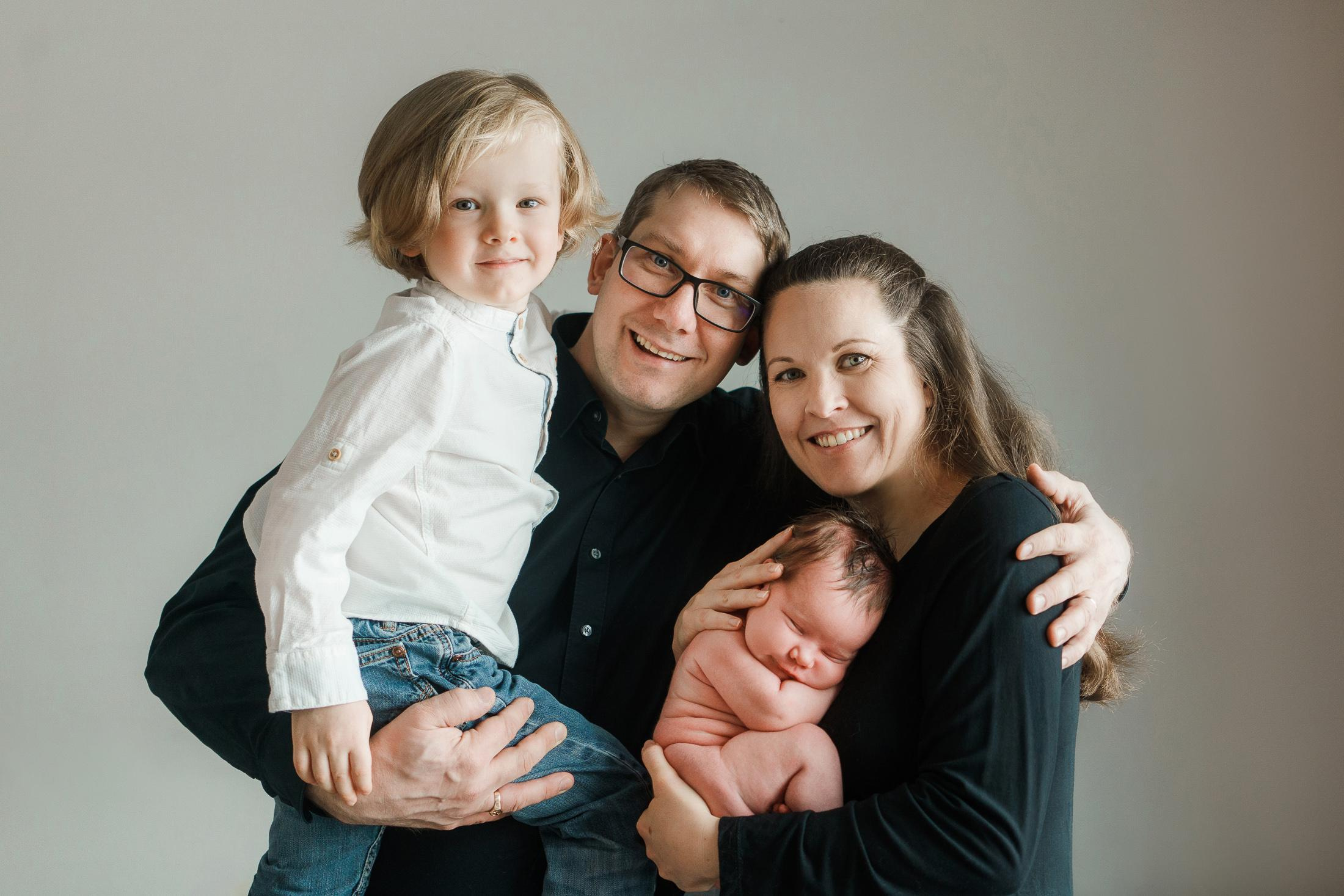 perhekuvaus vastasyntyneen kuvaus