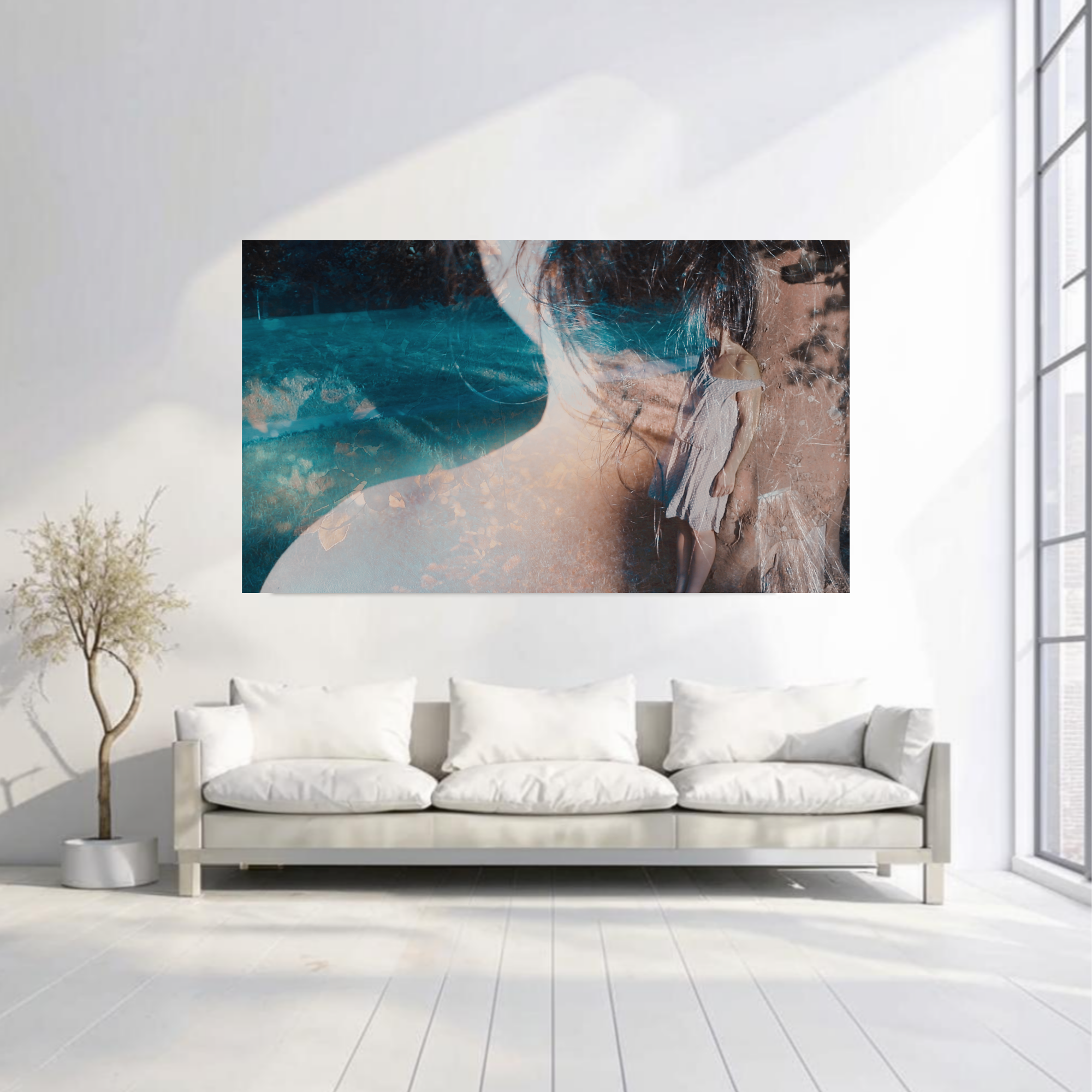 Fine art print with gentle tones, perfect for creating a calm atmosphere
