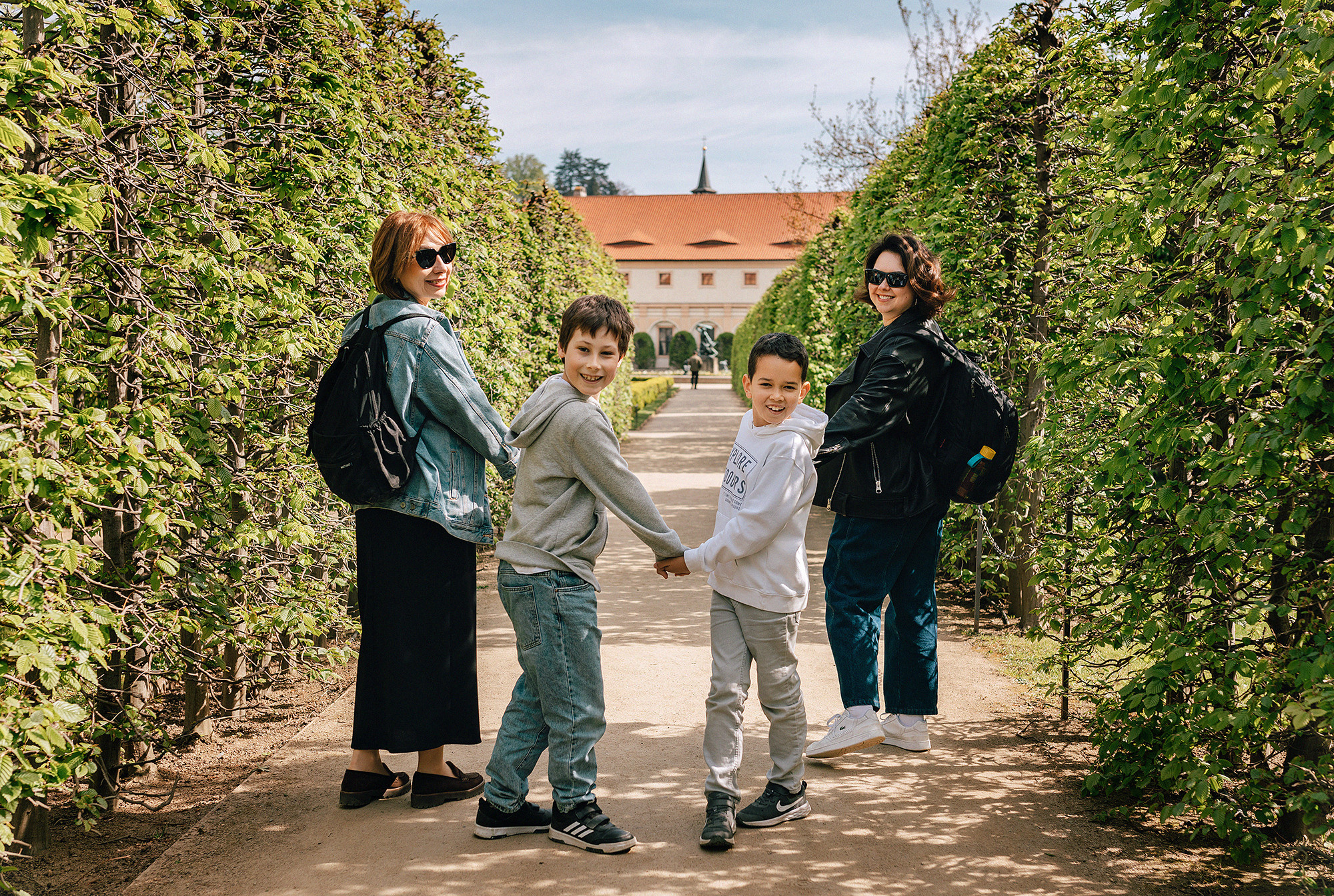 Лена+Адам+Рита+Максим. Family and wedding photographer in Prague Natalia Fedori
