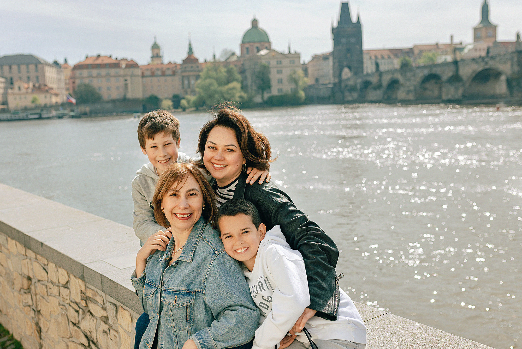 Лена+Адам+Рита+Максим. Family and wedding photographer in Prague Natalia Fedori