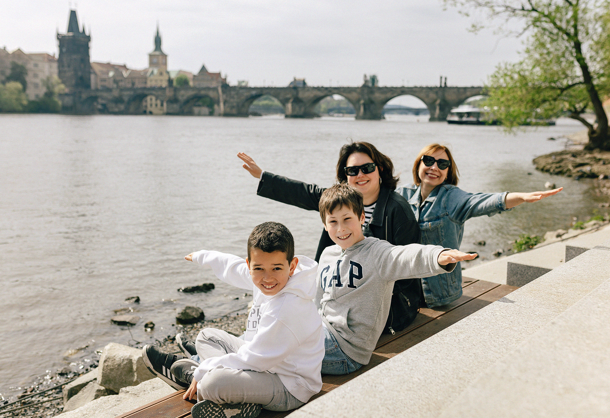 Лена+Адам+Рита+Максим. Family and wedding photographer in Prague Natalia Fedori