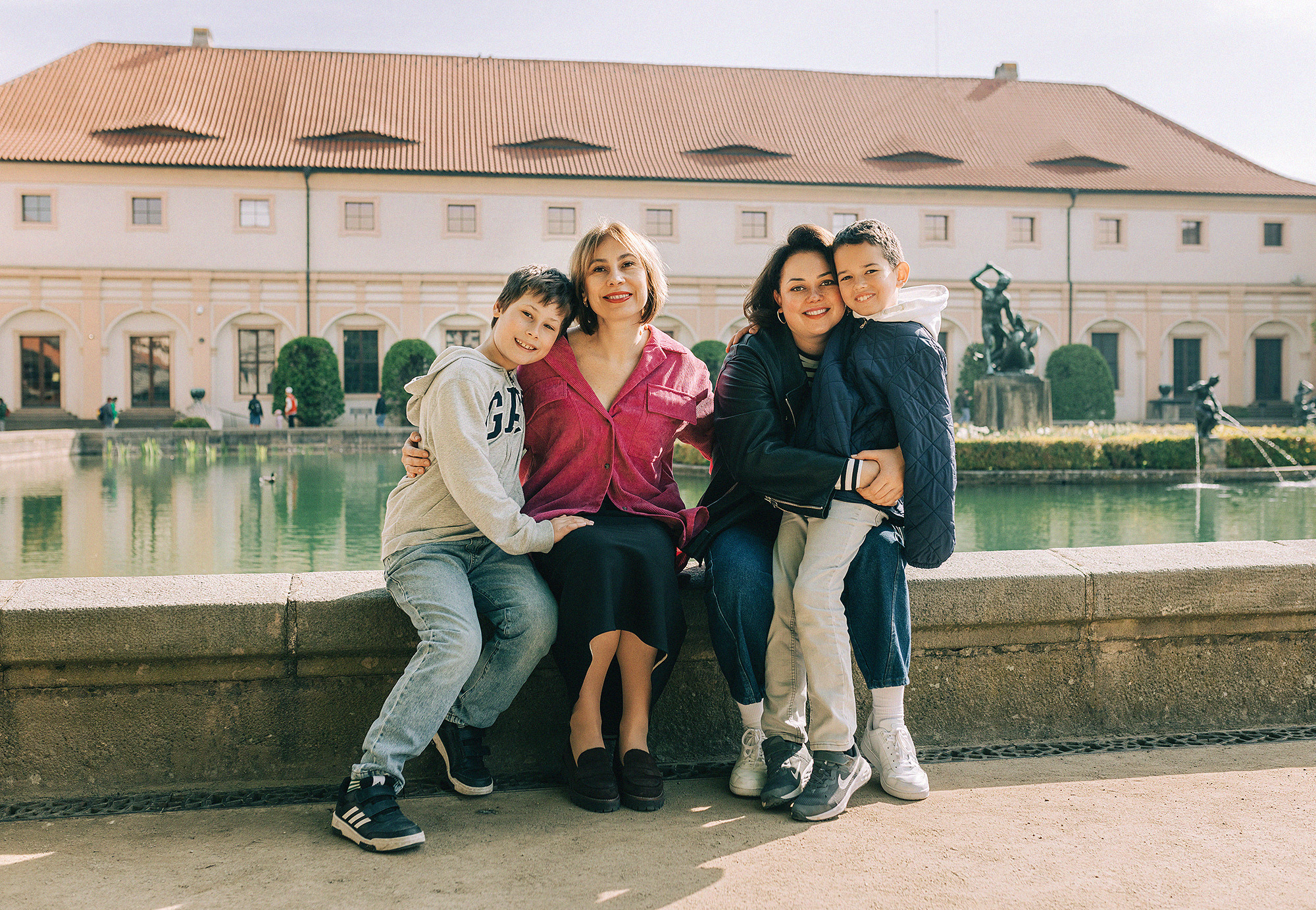 Лена+Адам+Рита+Максим. Family and wedding photographer in Prague Natalia Fedori