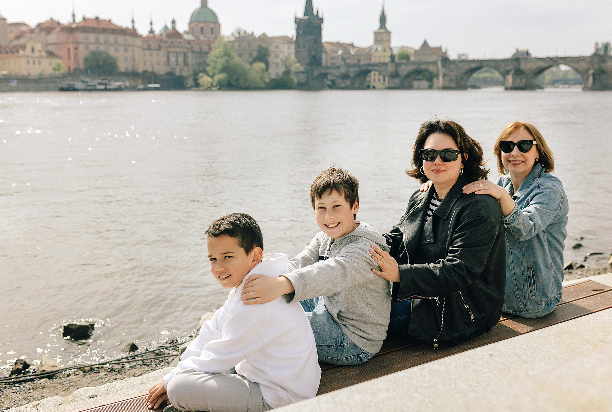 Лена+Адам+Рита+Максим. Family and wedding photographer in Prague Natalia Fedori