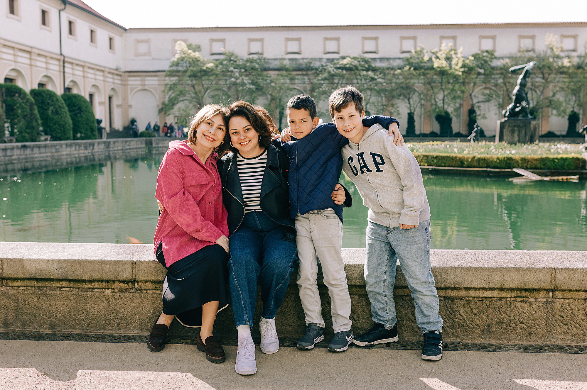 Лена+Адам+Рита+Максим. Family and wedding photographer in Prague Natalia Fedori