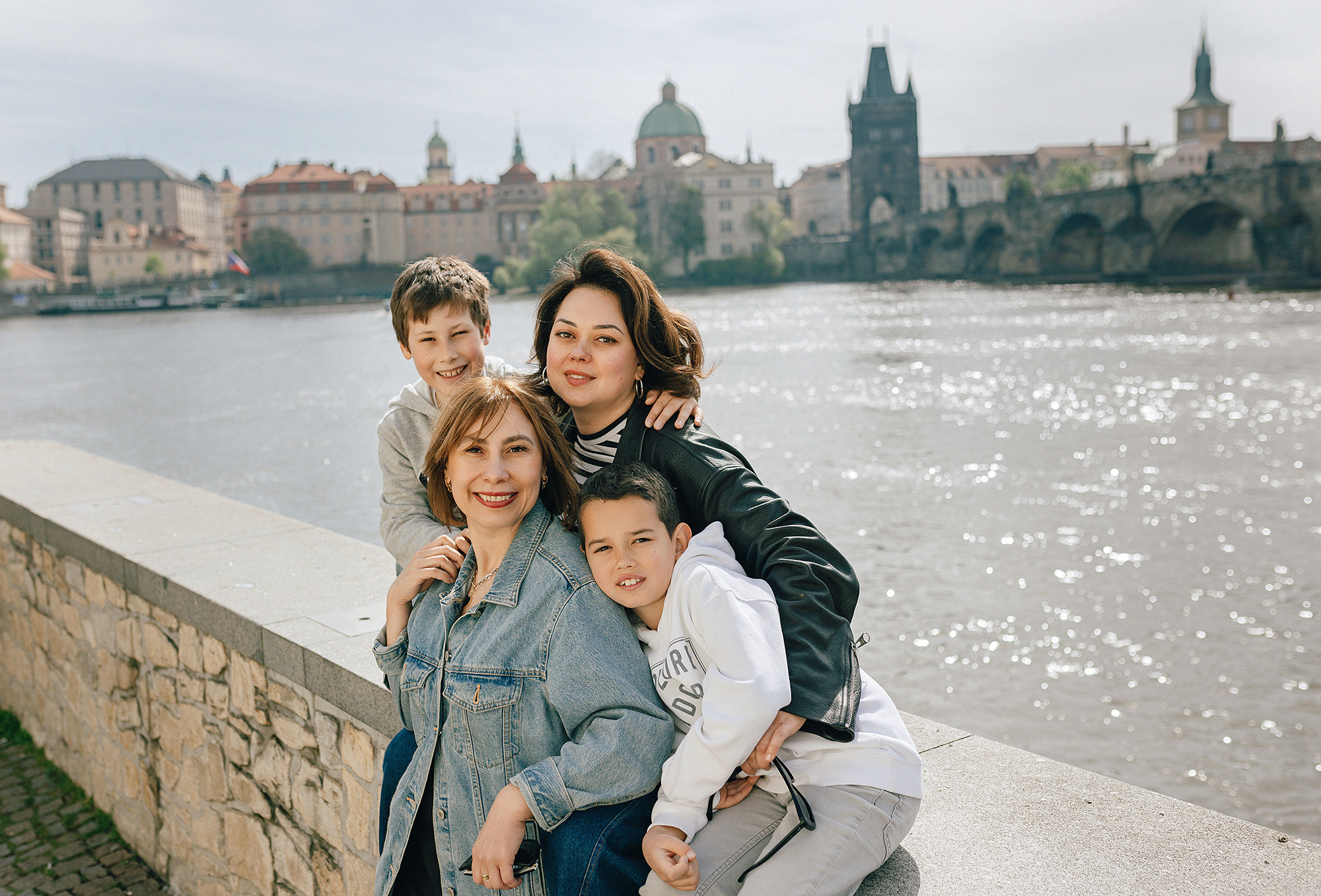 Лена+Адам+Рита+Максим. Family and wedding photographer in Prague Natalia Fedori