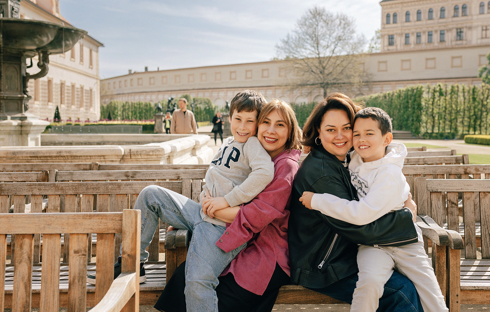 Лена+Адам+Рита+Максим. Family and wedding photographer in Prague Natalia Fedori