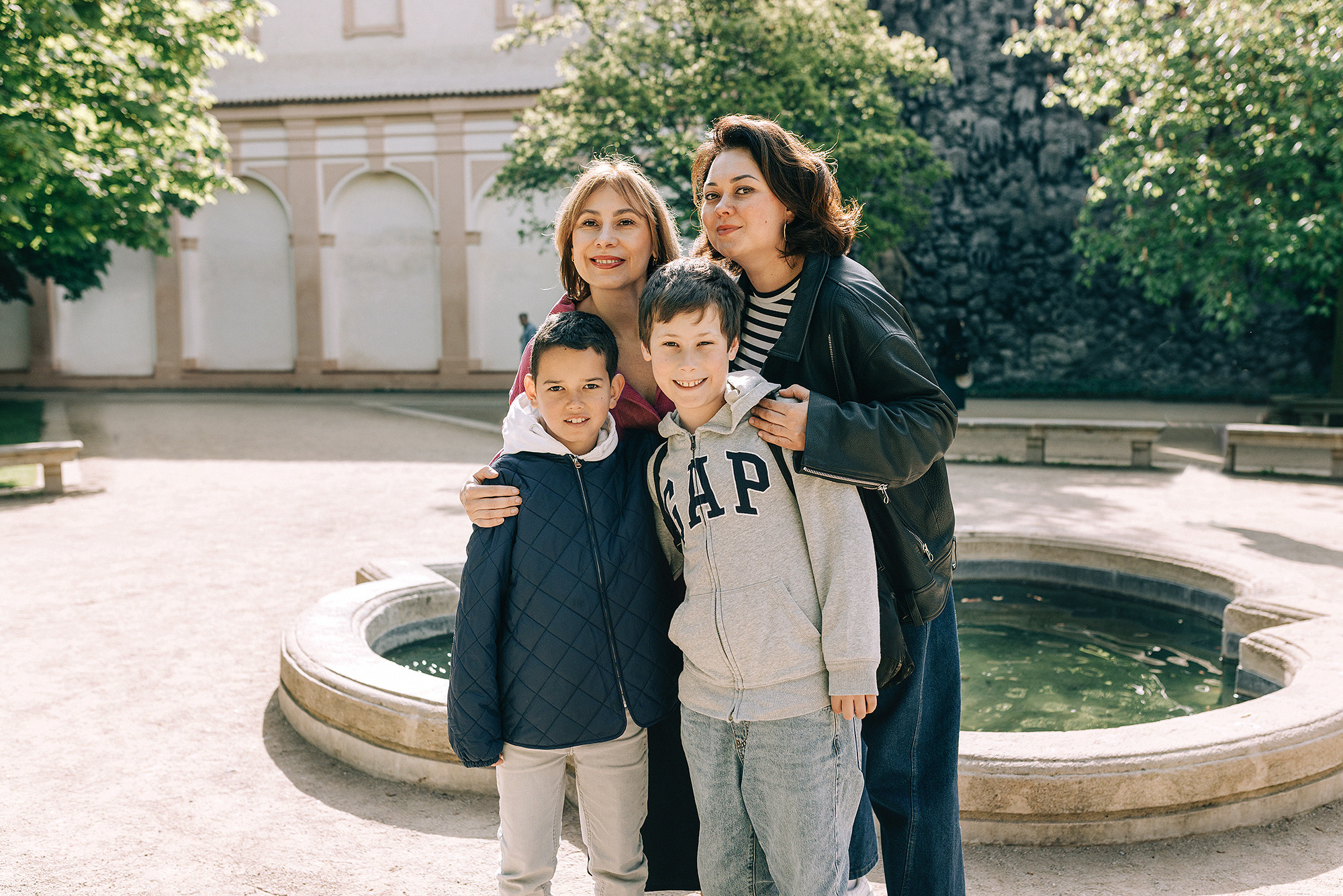 Лена+Адам+Рита+Максим. Family and wedding photographer in Prague Natalia Fedori