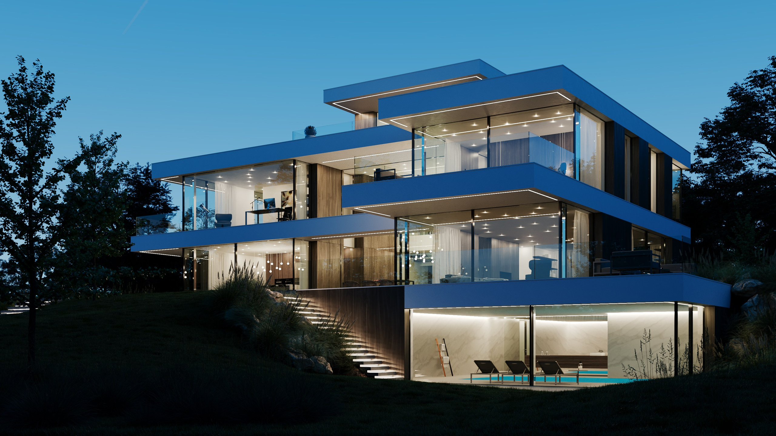 Vila v pražské Troji.