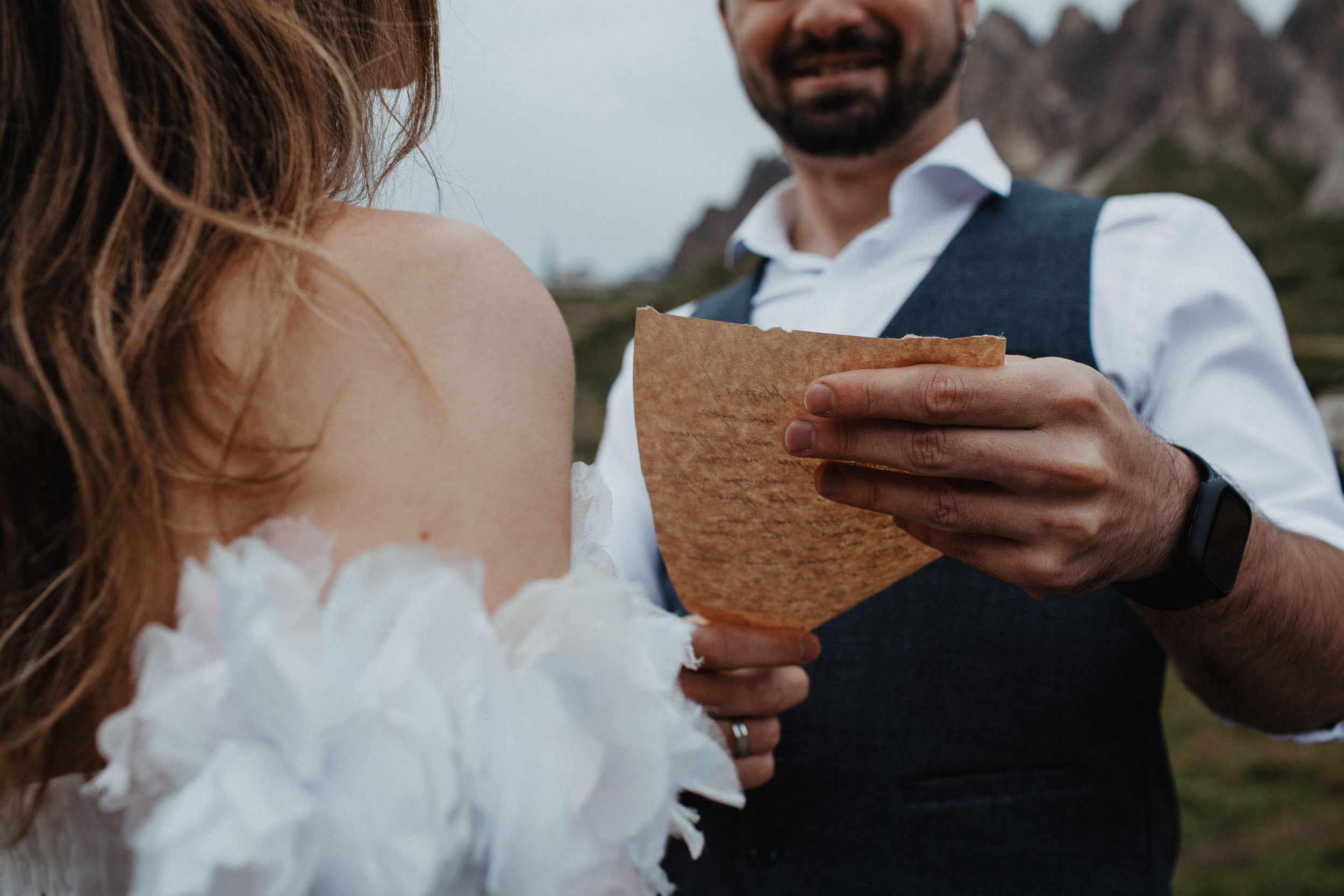 Elopement in Dolomites Lago di Brayes Italy. Iceland elopement photographer & videographer