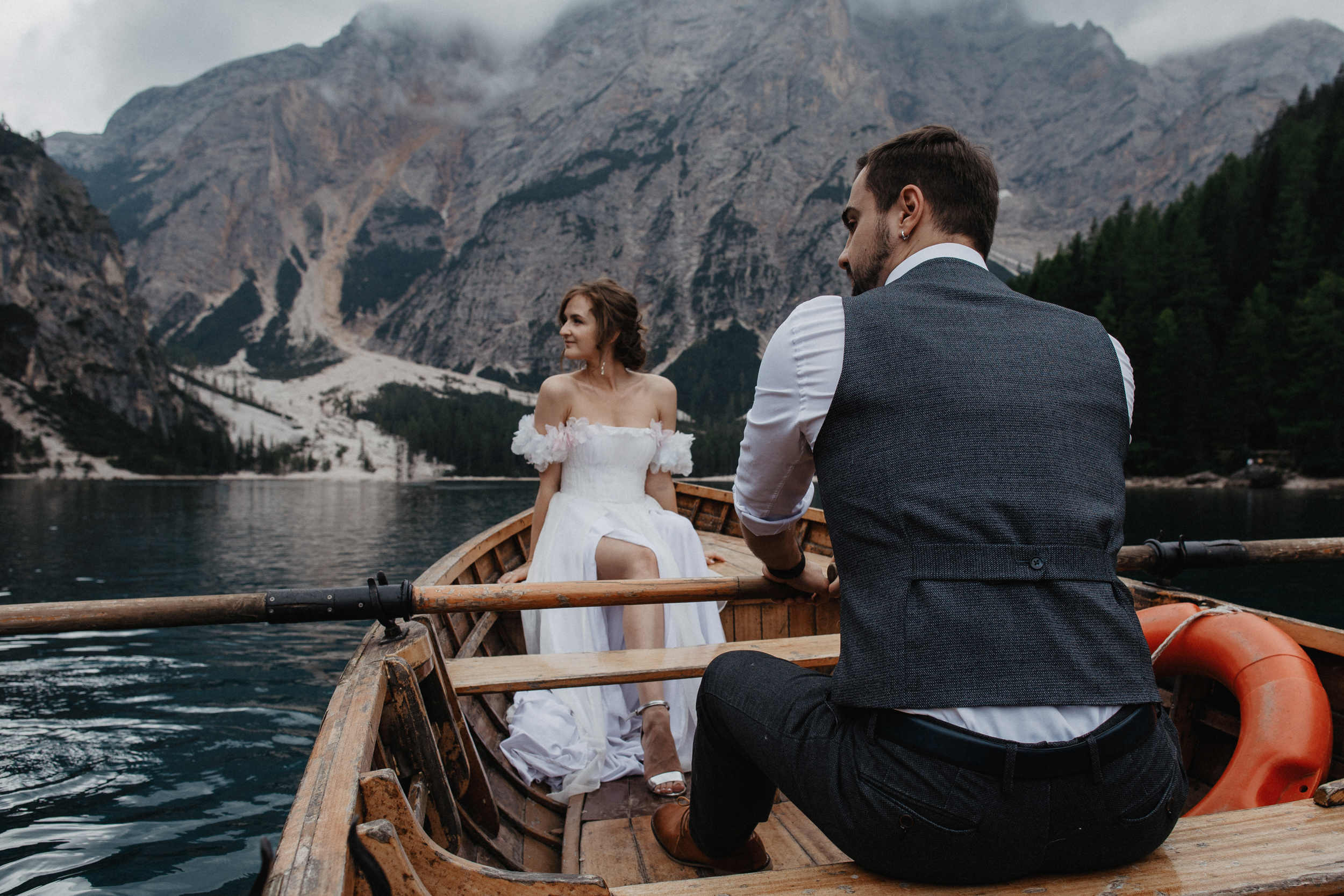 wedding in Dolomites