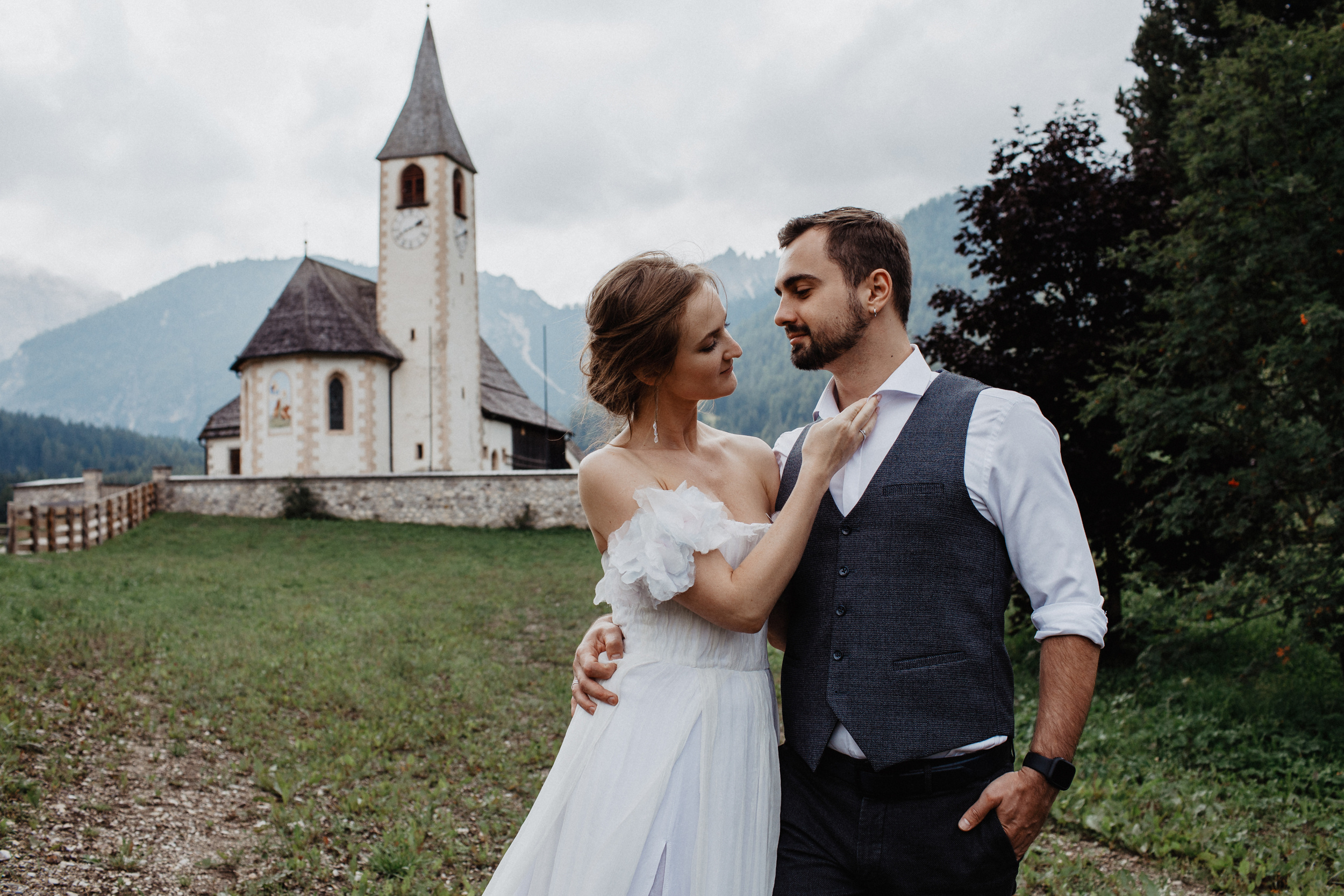 elopement in mountains Italy