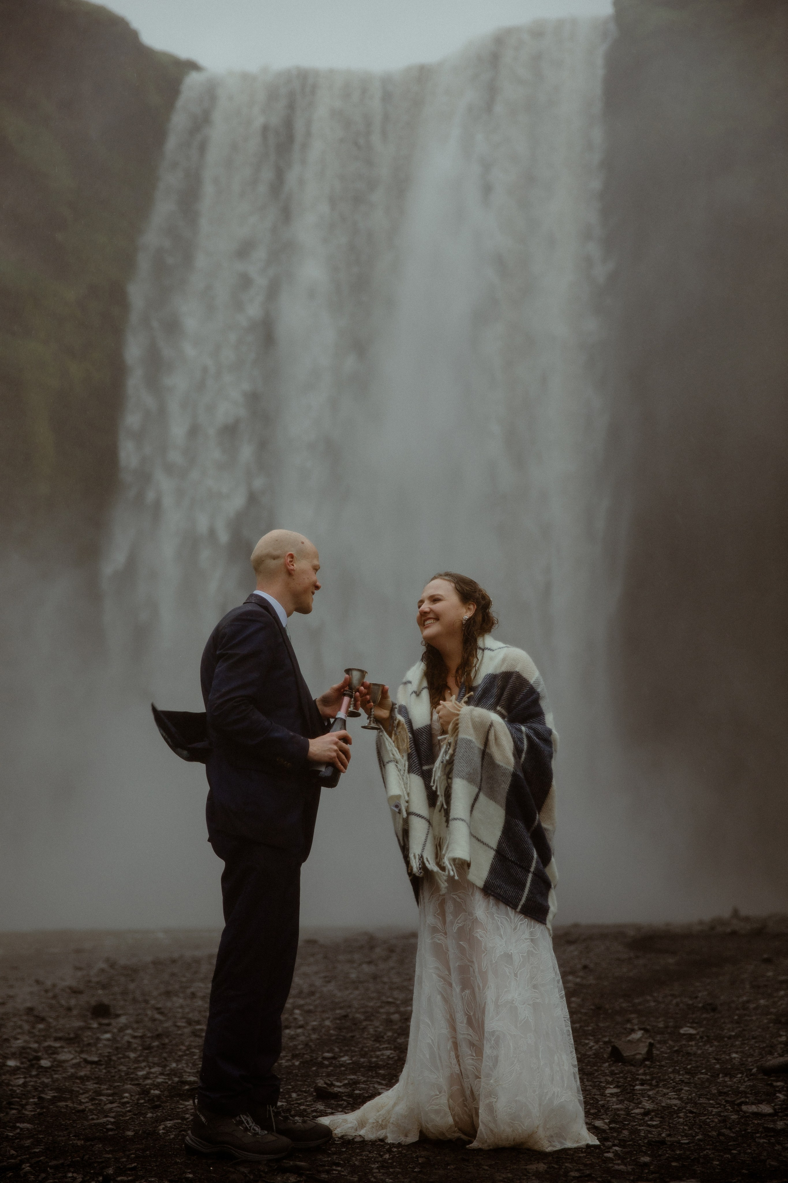 Iceland Elopement at Black Sand Beach. Iceland elopement photo and video | Nikolaichik Photo