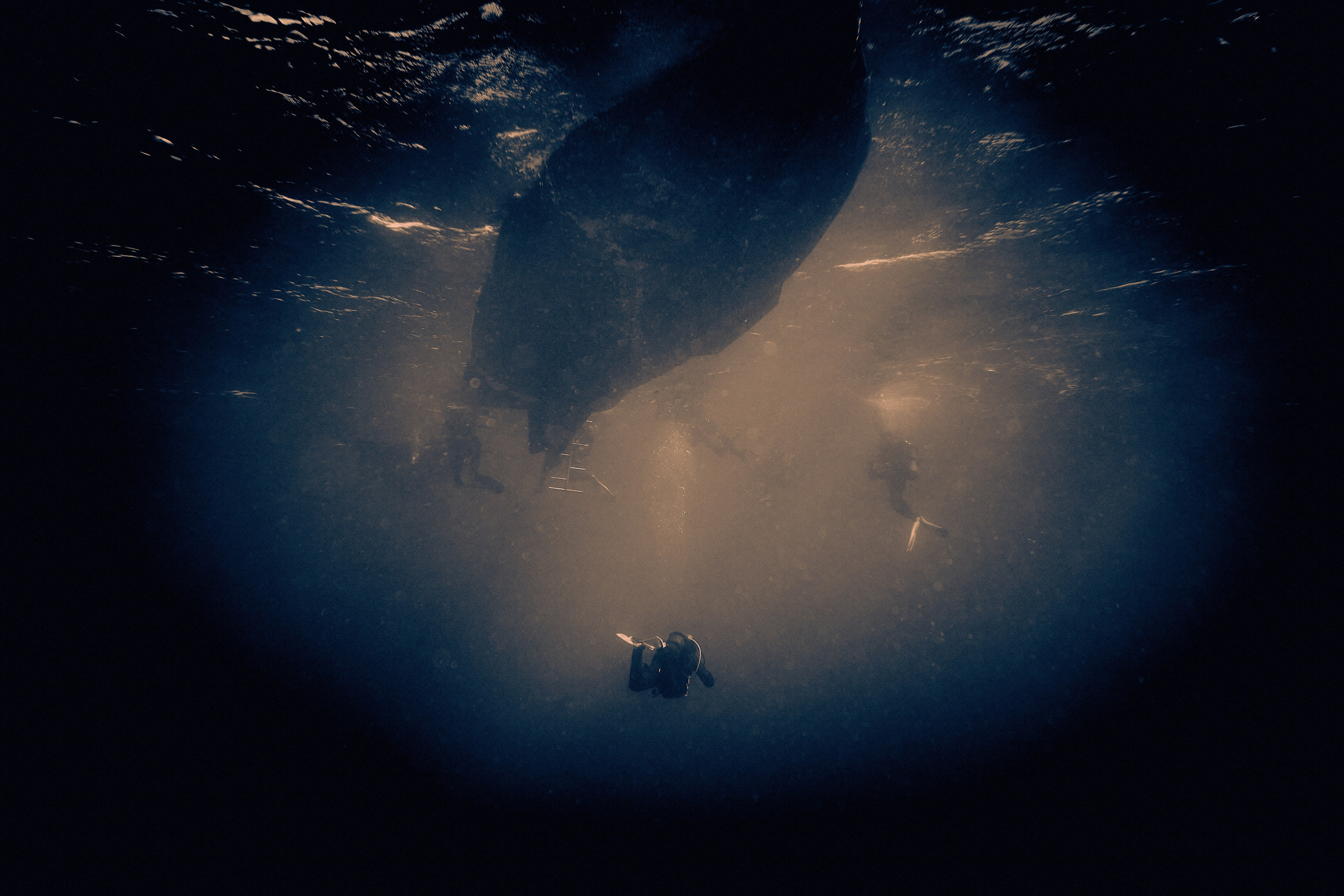 Podwodny fotograf - Andriej Szypilow - underwater photography. Tajemnica - wielka, głęboka i wszechobecna - to jest ta jakość, której przede wszystkim szukam w fotografii podwodnej...