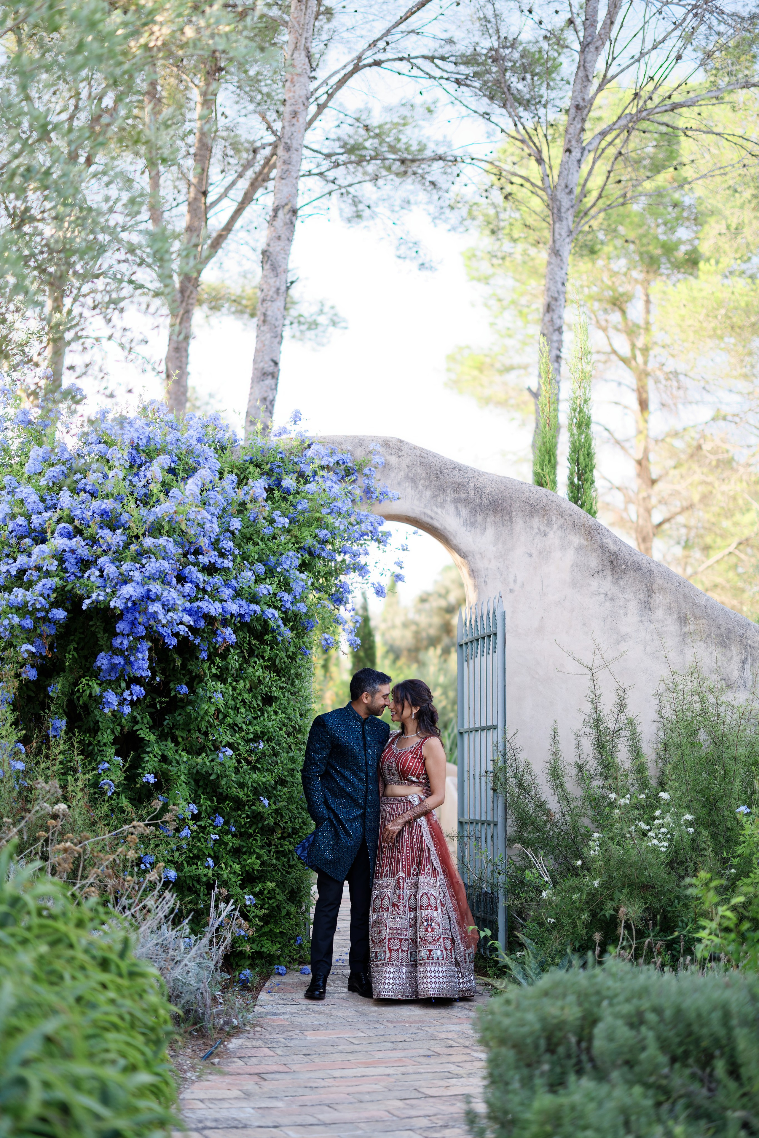 Indian wedding Haldi Ceremony & Mehndi Night at Masia Nur, Sitges, Spain Preview