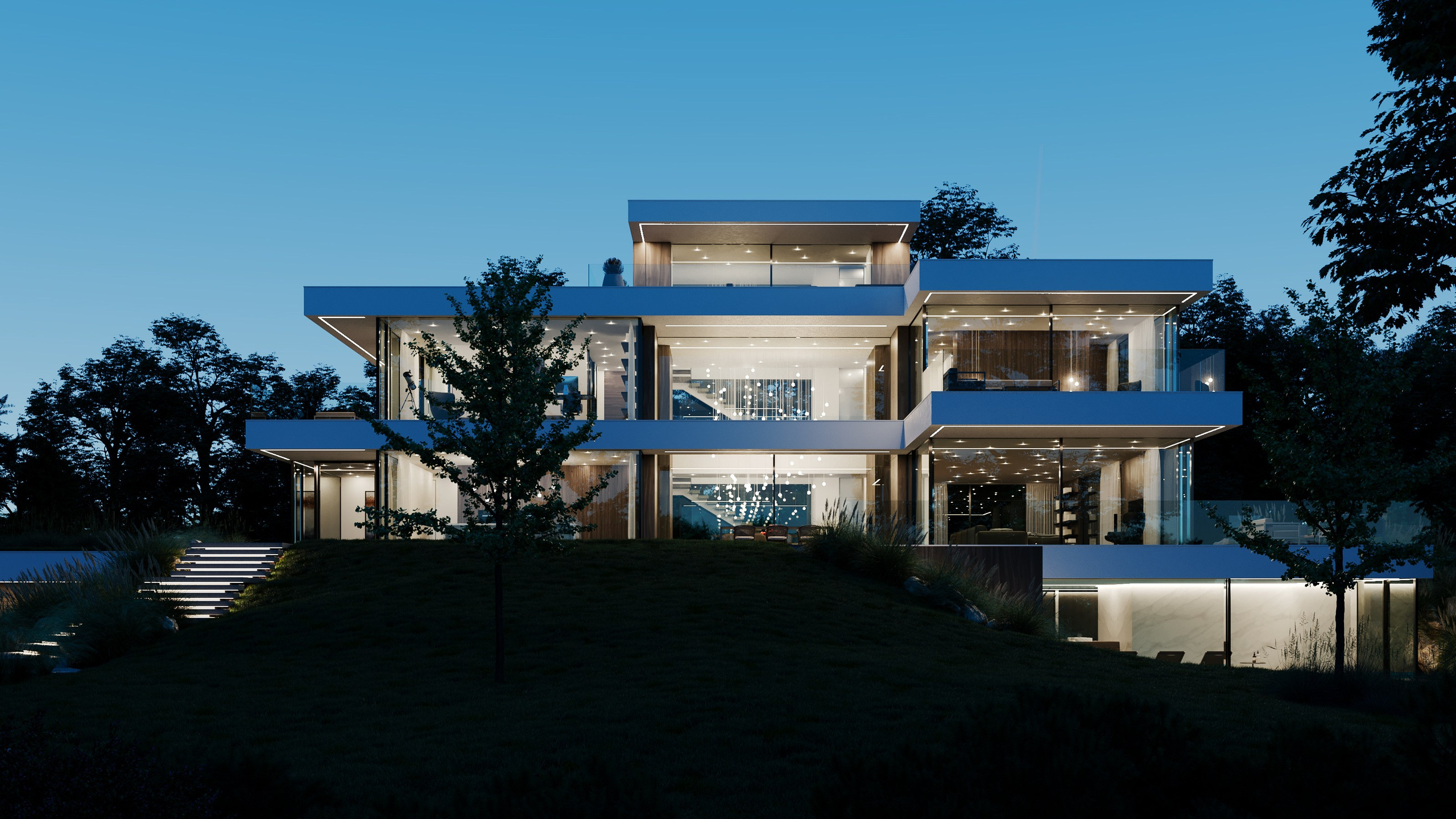 Vila v pražské Troji.