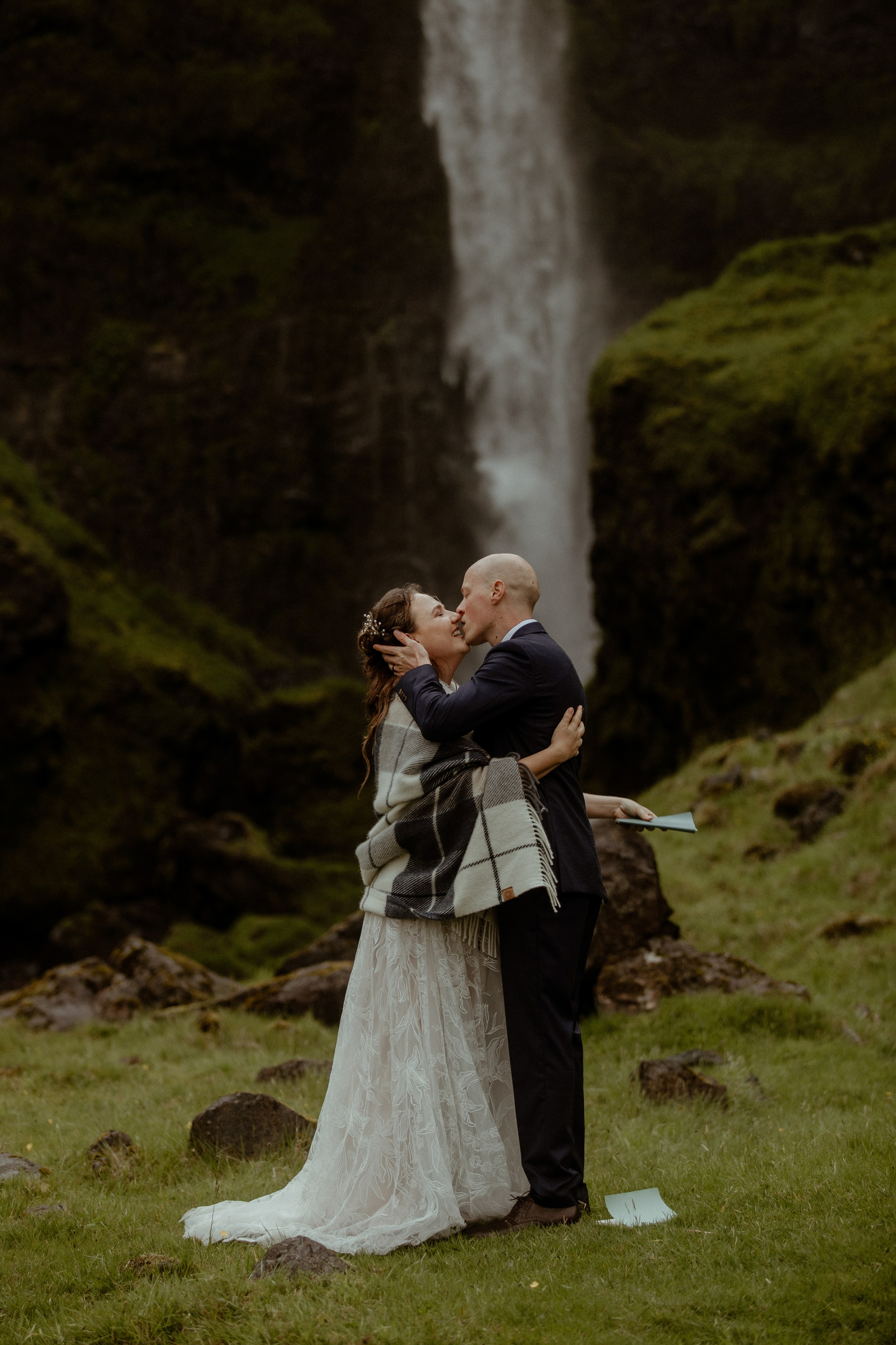 Iceland Elopement at Black Sand Beach. Iceland elopement photo and video | Nikolaichik Photo