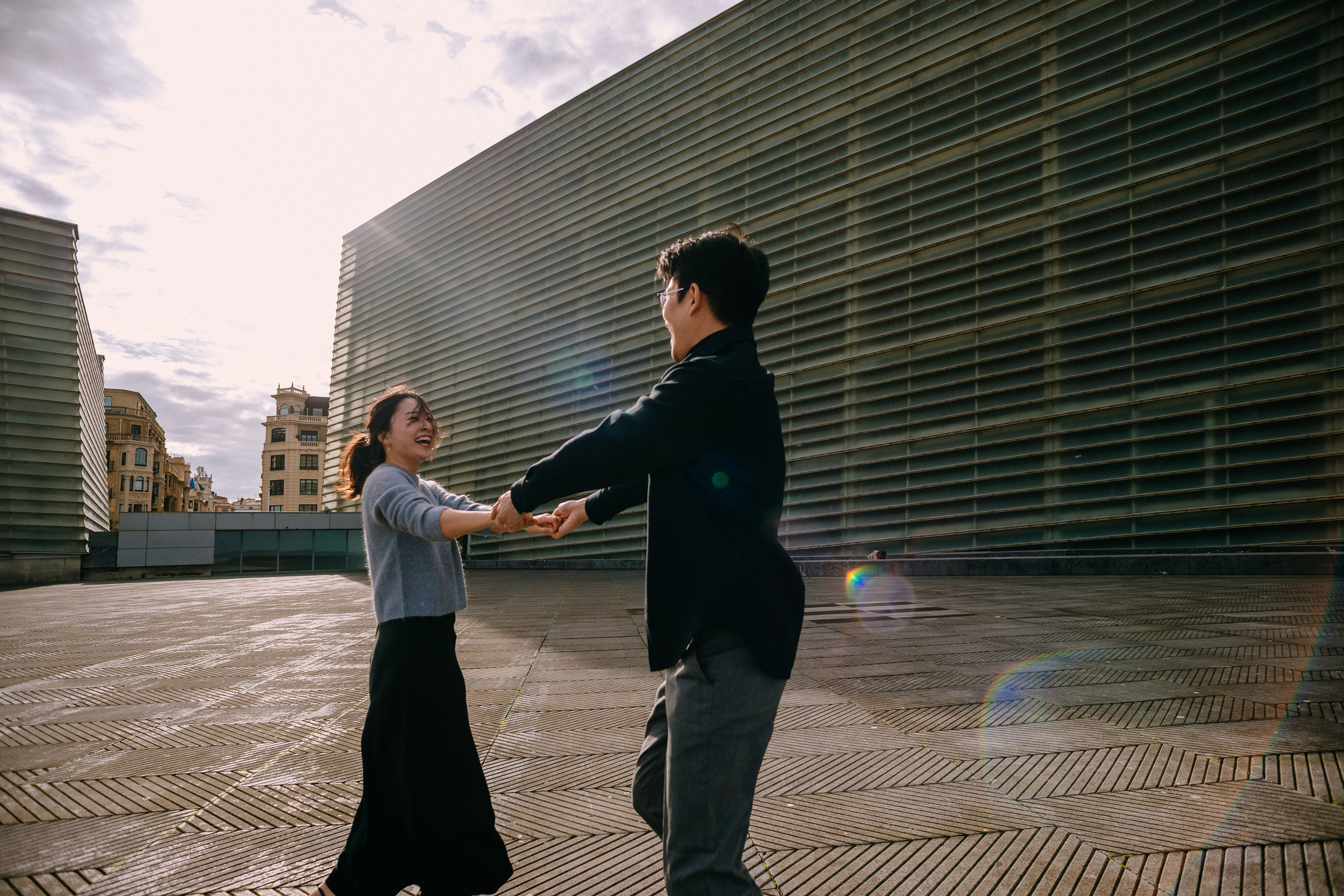 Couple photoshoot in San-Sebastian. Photographer in Bilbao Irina Makou