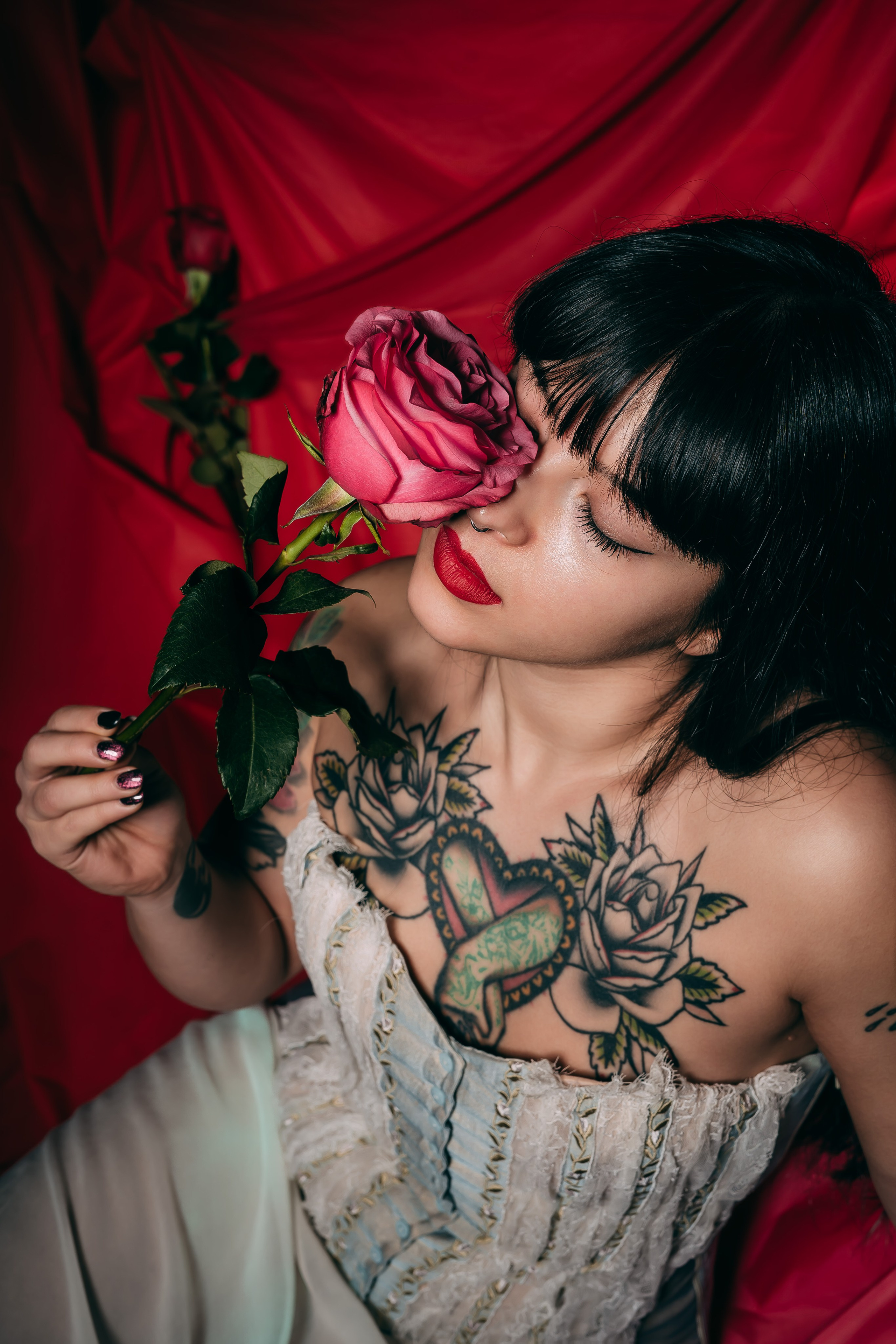 Rose on your lips. Diana Fedrigo | Fotografa matrimoni in Italia