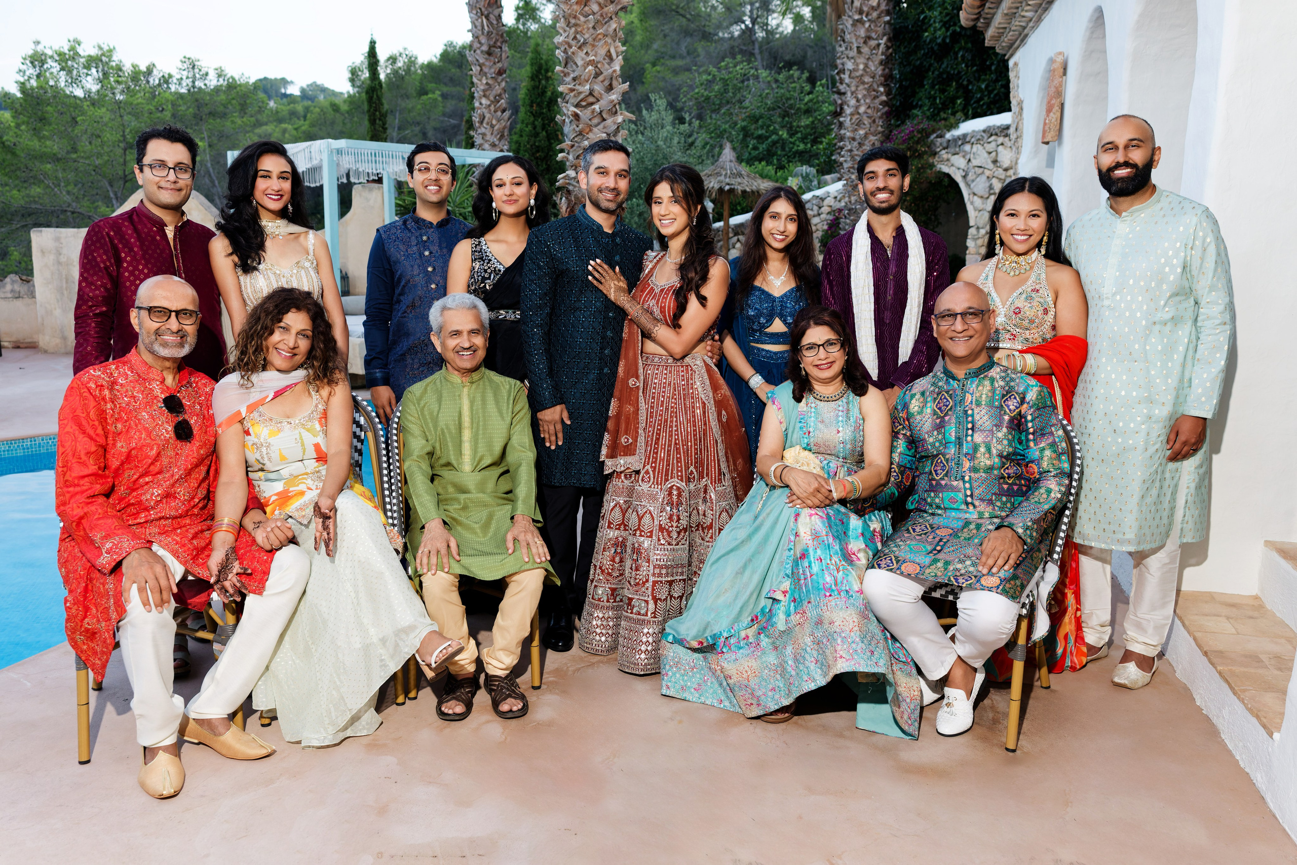 Indian wedding Haldi Ceremony & Mehndi Night at Masia Nur, Sitges, Spain Preview