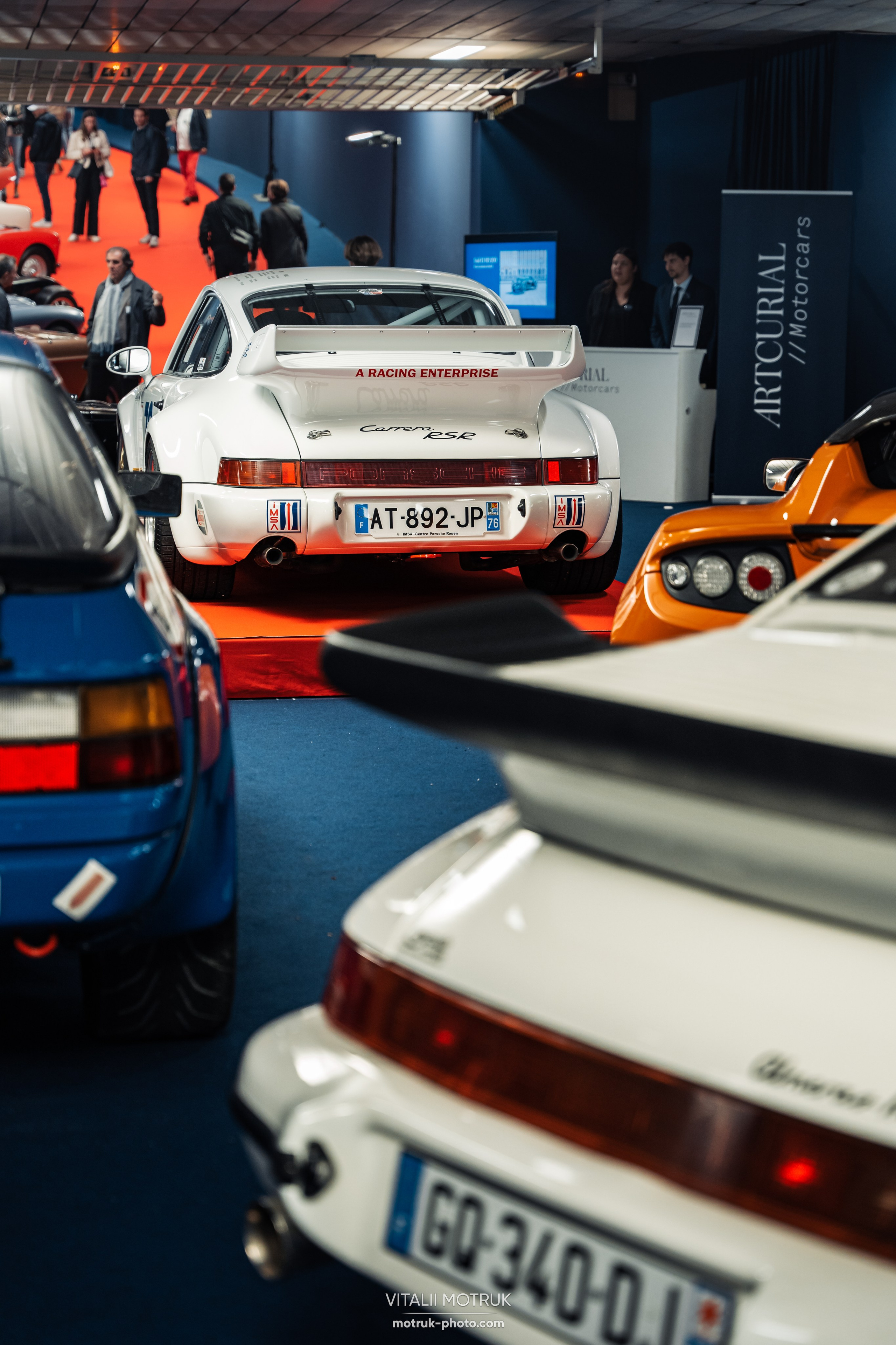 Artcurial Motorсars 2023. Photographe de voitures à Paris — Vitalii Motruk