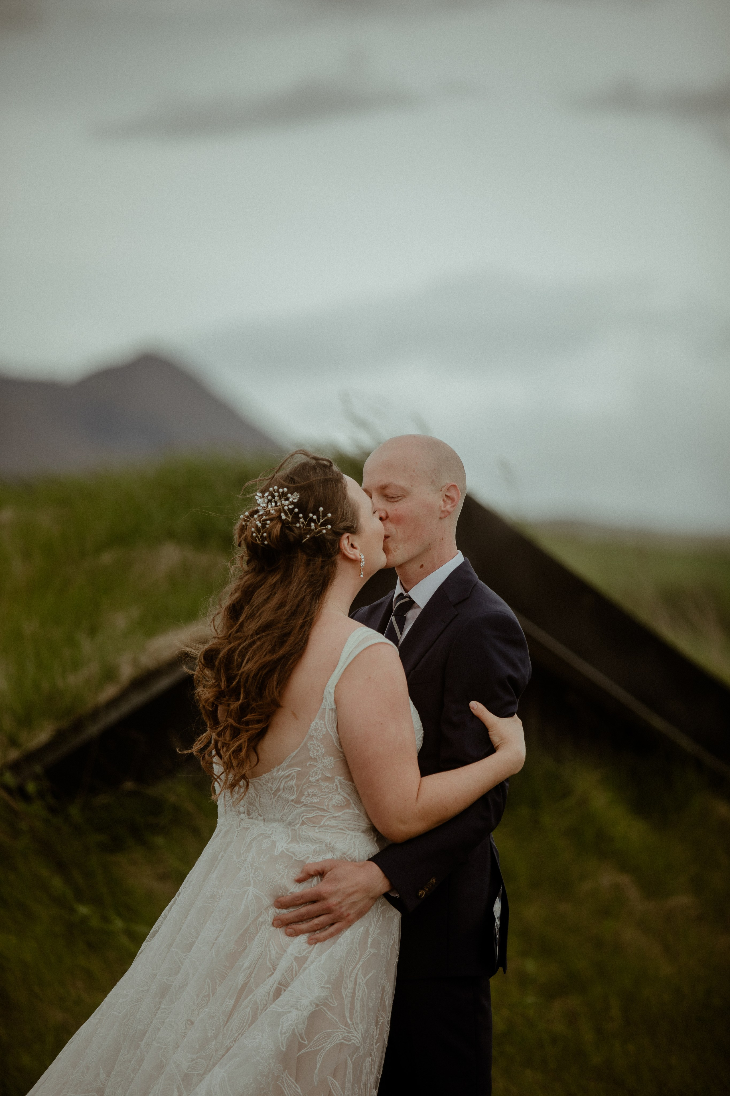 Iceland Elopement at Black Sand Beach. Iceland elopement photo and video | Nikolaichik Photo