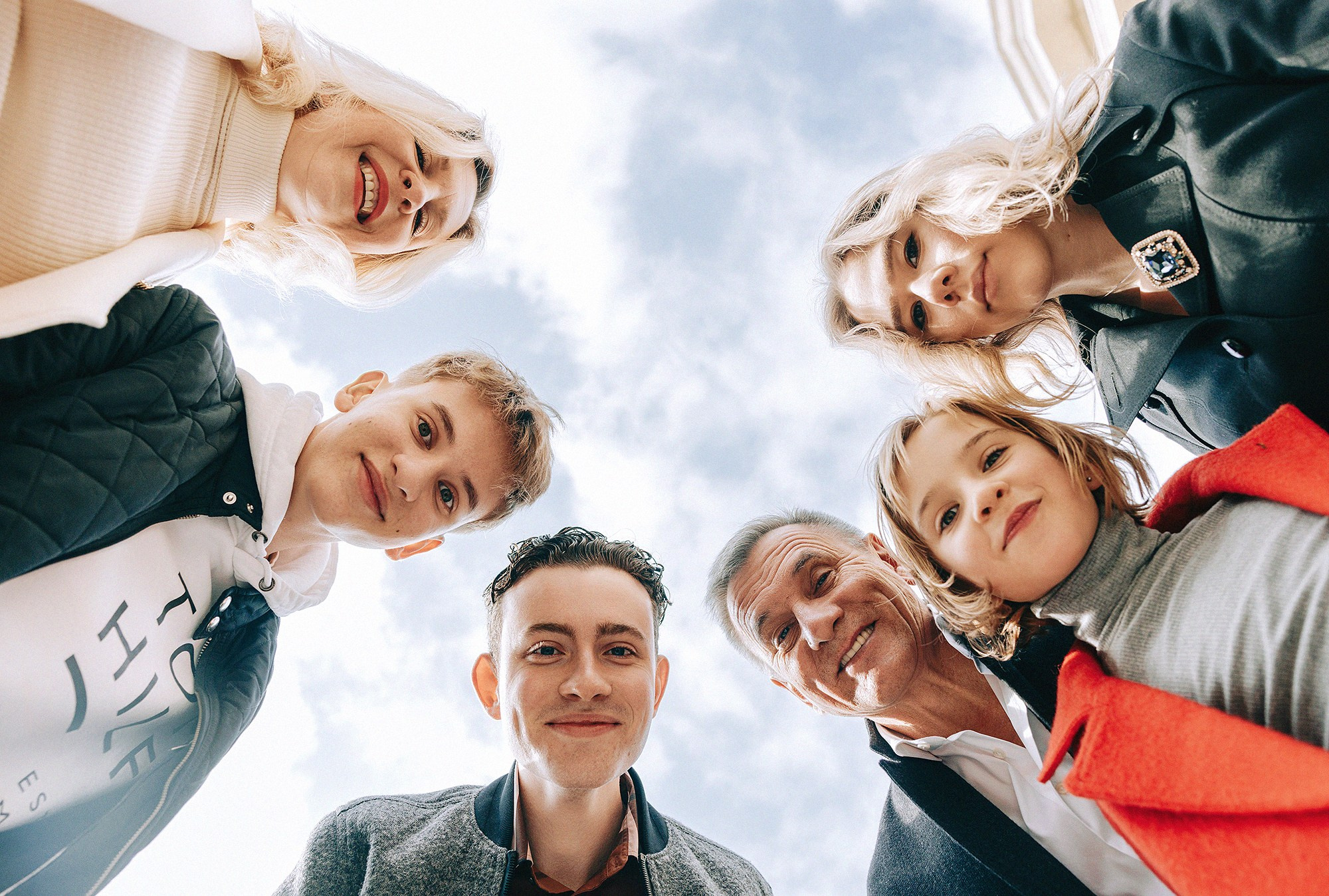 Наталья с семьей. Rodinný a svatební fotograf v Praze