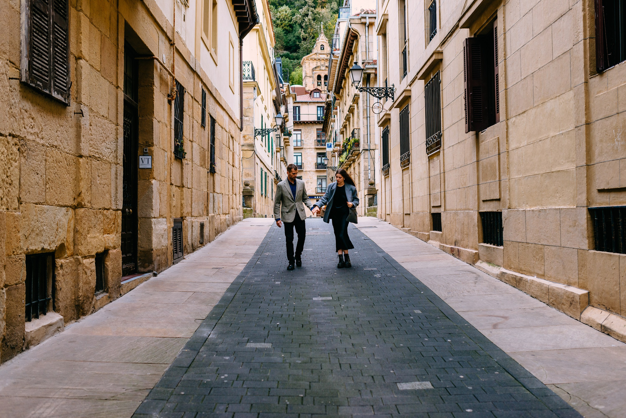 Mariage proposal in San-Sebastian Basque country. Photographer in Bilbao Irina Makou