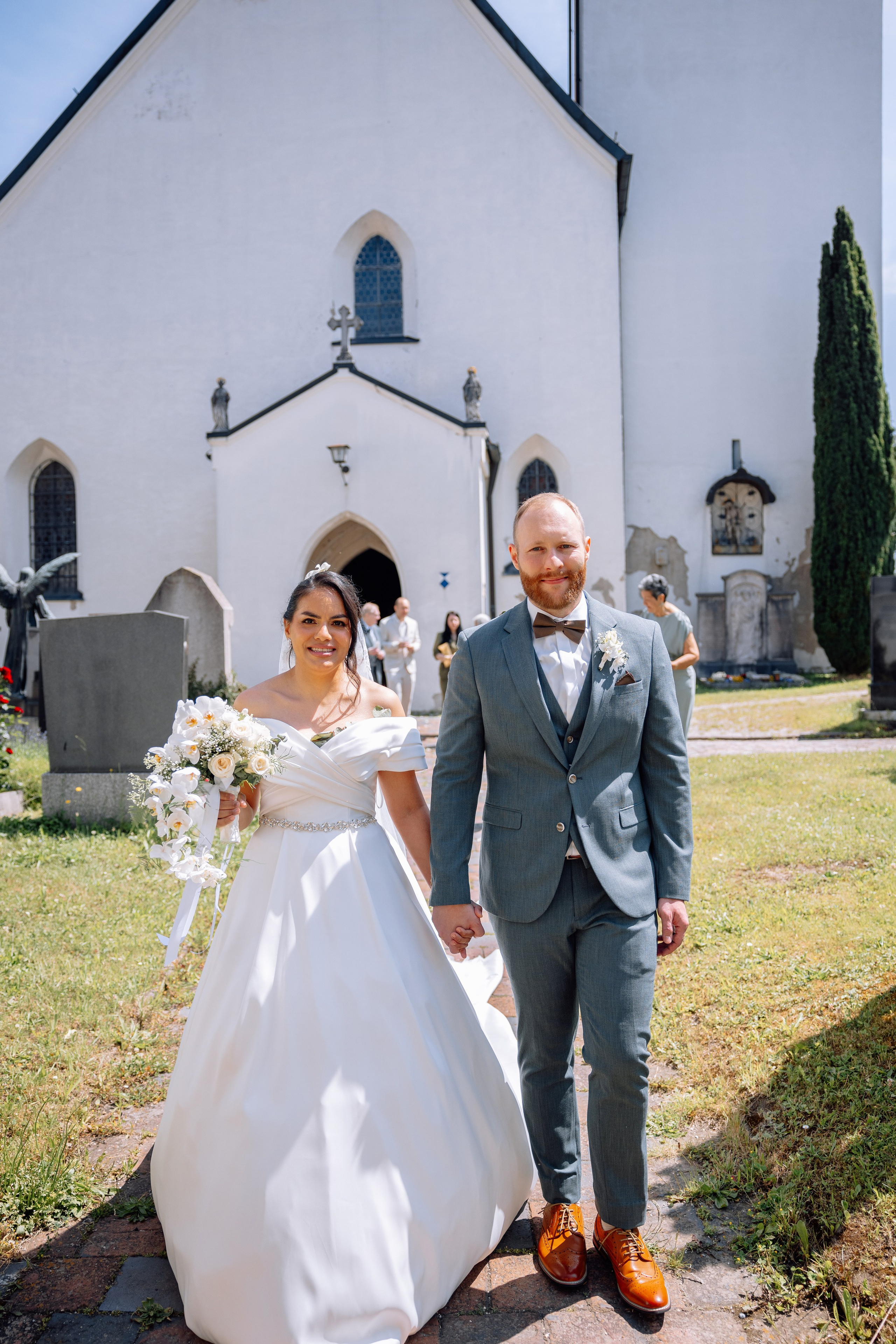 Deutsch-Venezolanische Hochzeit in Isen München. Hochzeitsfotograf München Taufe Familienfotograf Tanja Mauke