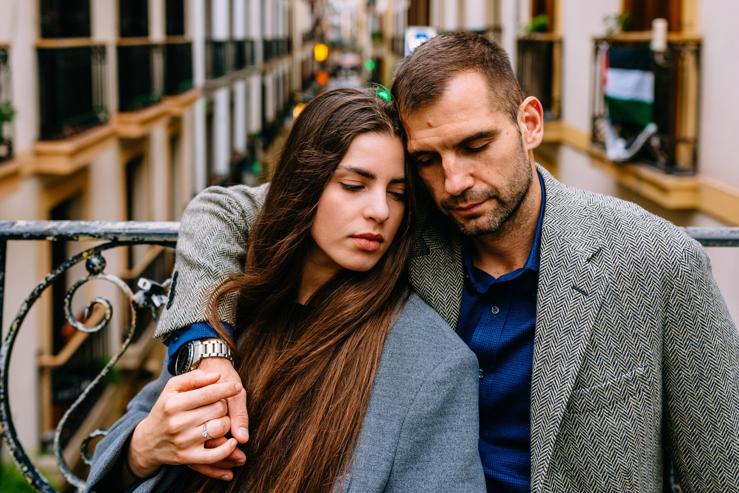 Mariage proposal in San-Sebastian Basque country. Photographer in Bilbao Irina Makou