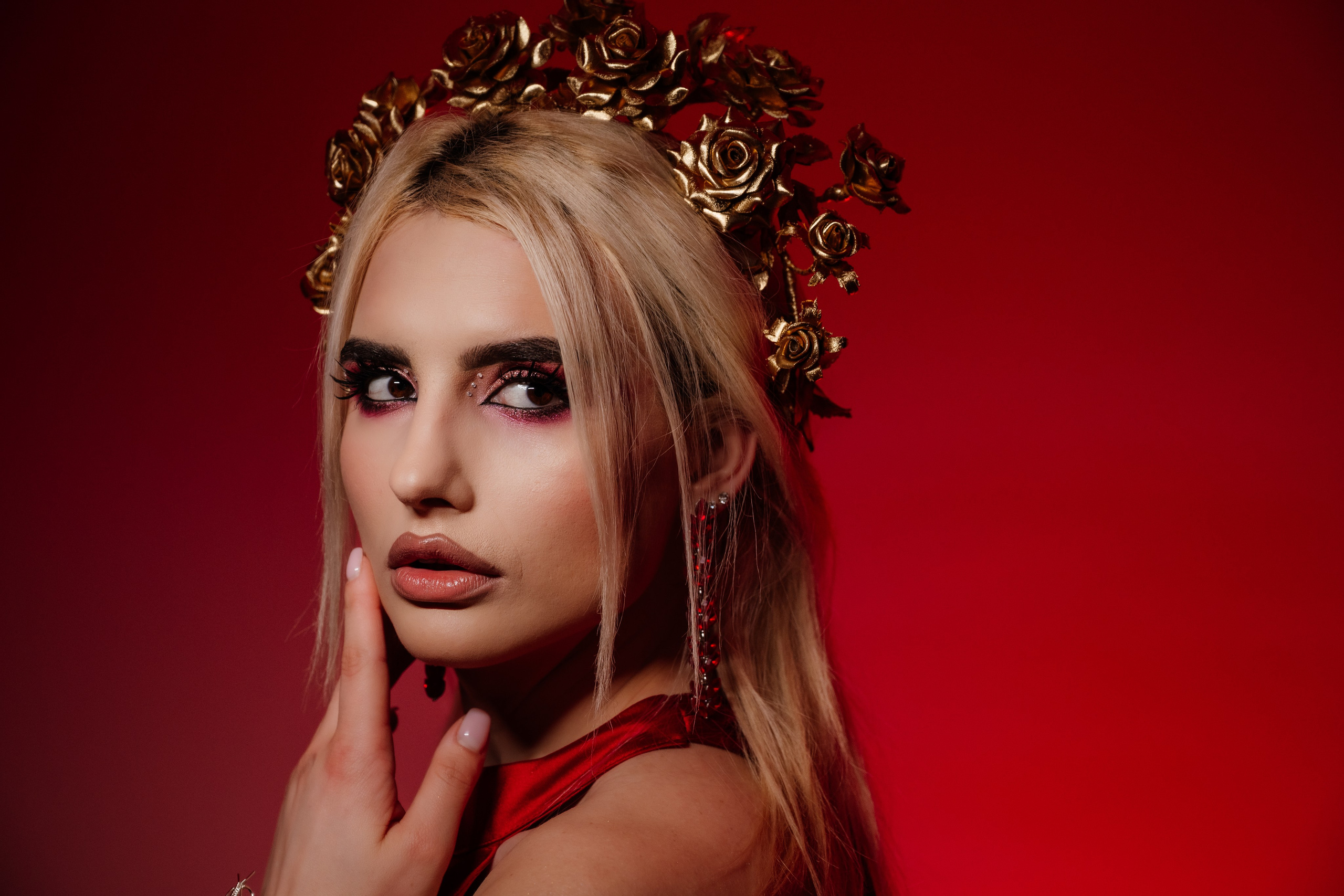 Photographie de portrait en studio. Photographe de mariage région de Liège Stefan Bogdan