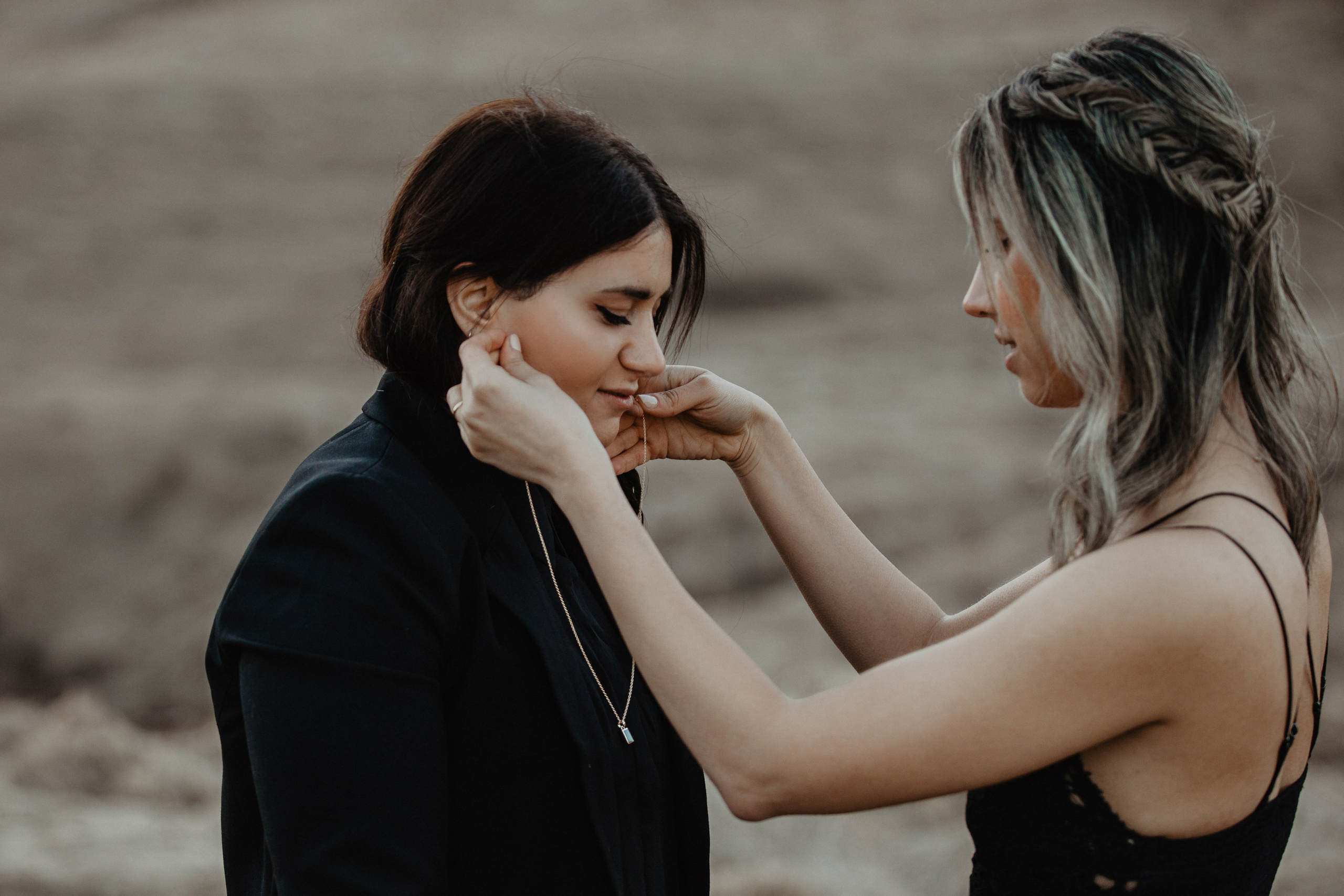 Same Sex Wedding at Iceland Black Sand Beach. Iceland elopement photographer & videographer