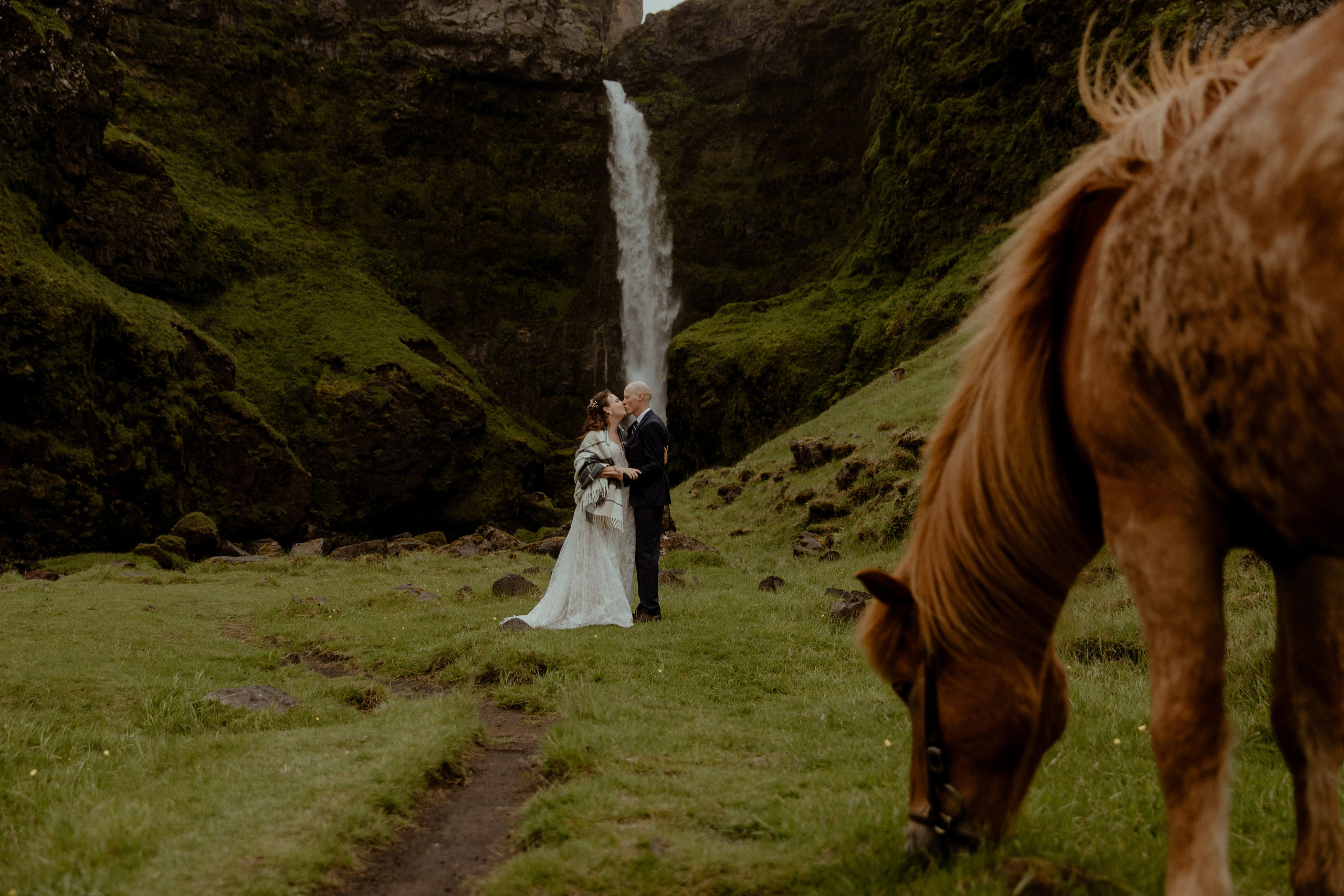 Iceland Elopement at Black Sand Beach. Iceland elopement photo and video | Nikolaichik Photo