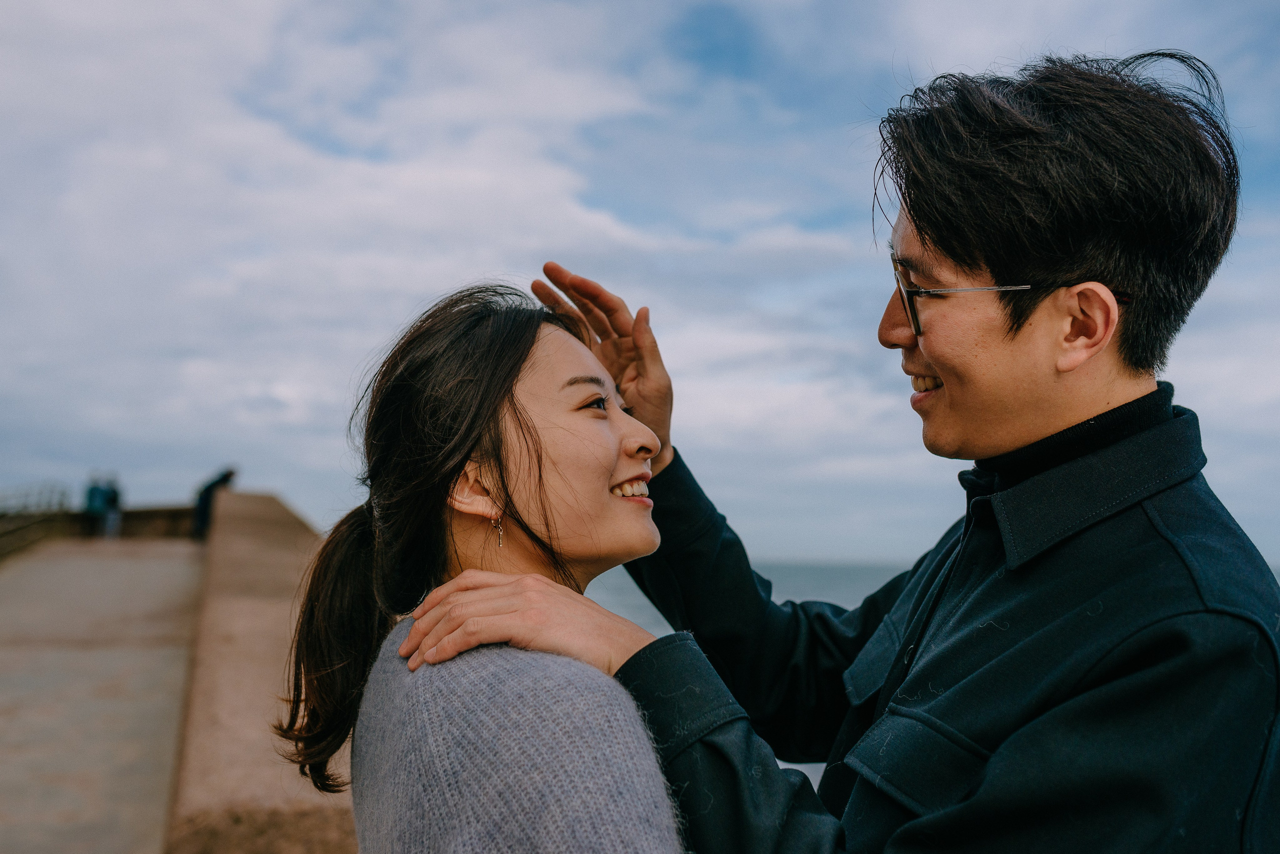 Couple photoshoot in San-Sebastian. Photographer in Bilbao Irina Makou