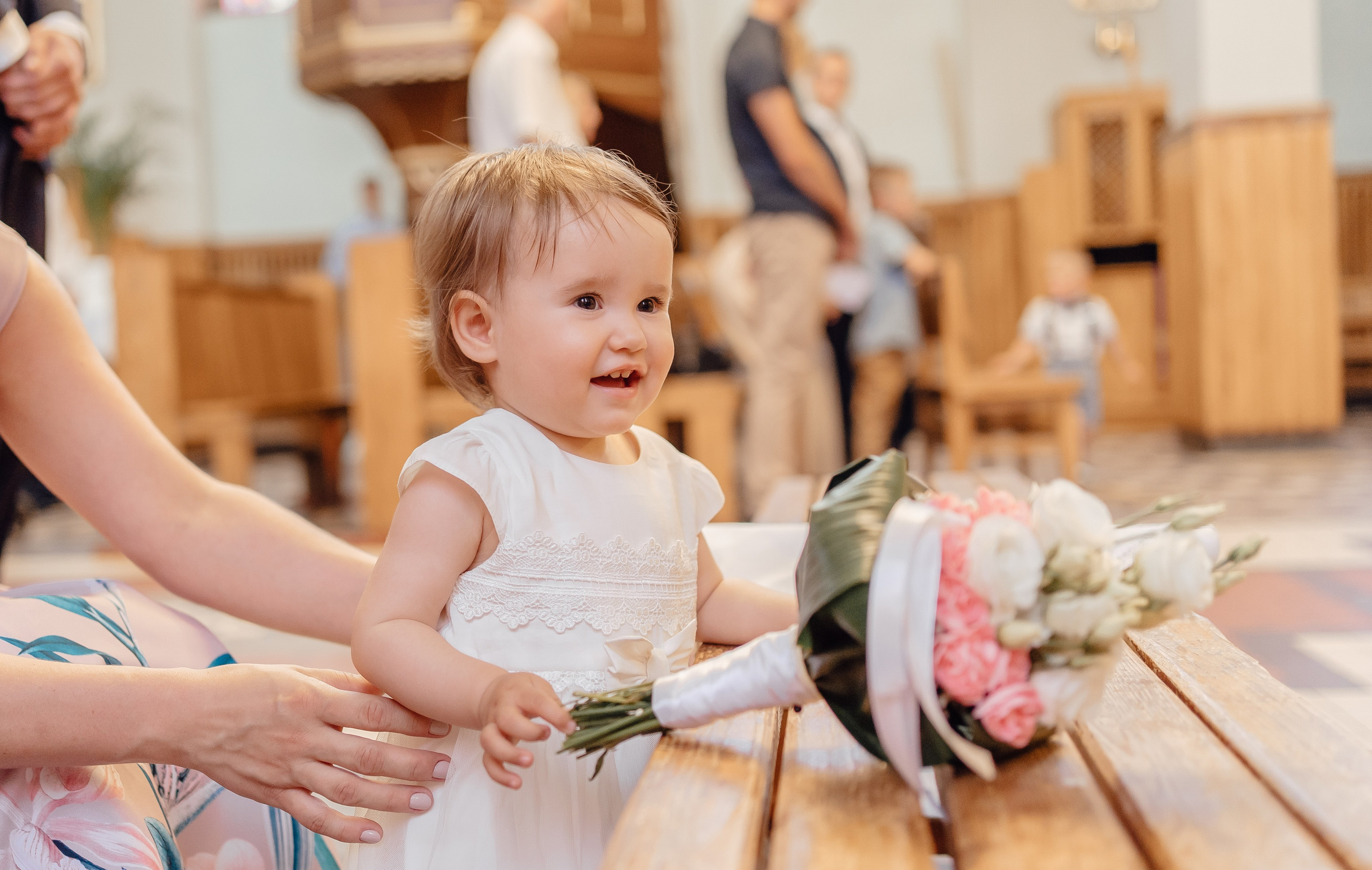 Chrzest Święty Natalii. Fotograf Łódź - sesja ciążowa, noworodkowa, dziecięca. Studio w Łodzi