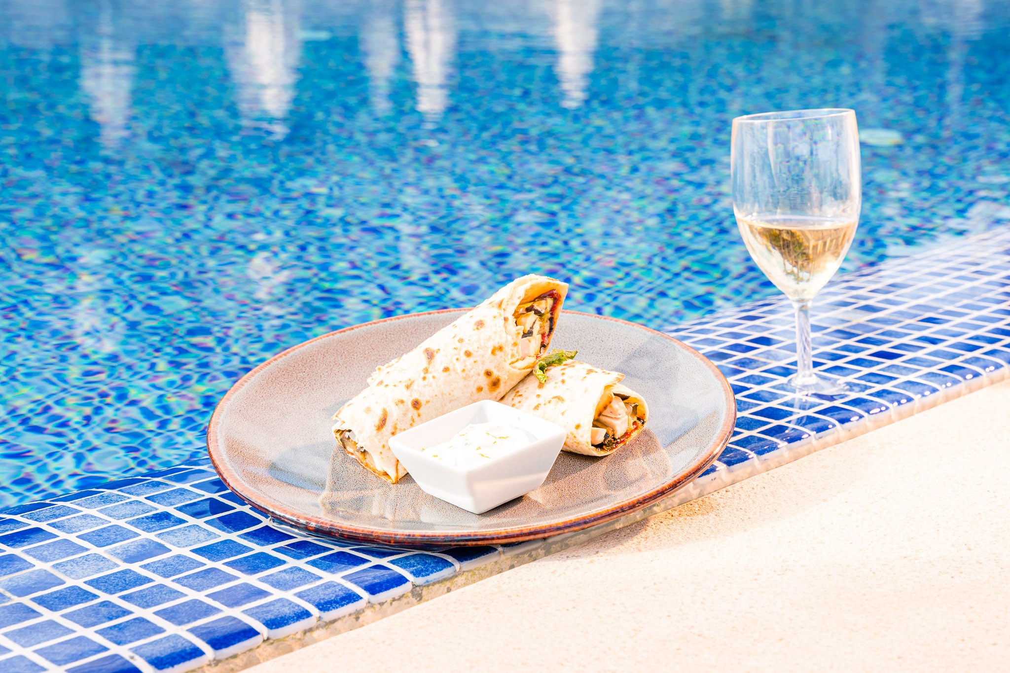 Fotografía de comida en Es Castell, Hotel Castillo Son Vida. Mallorca Wedding, Corporate & Social Photographer