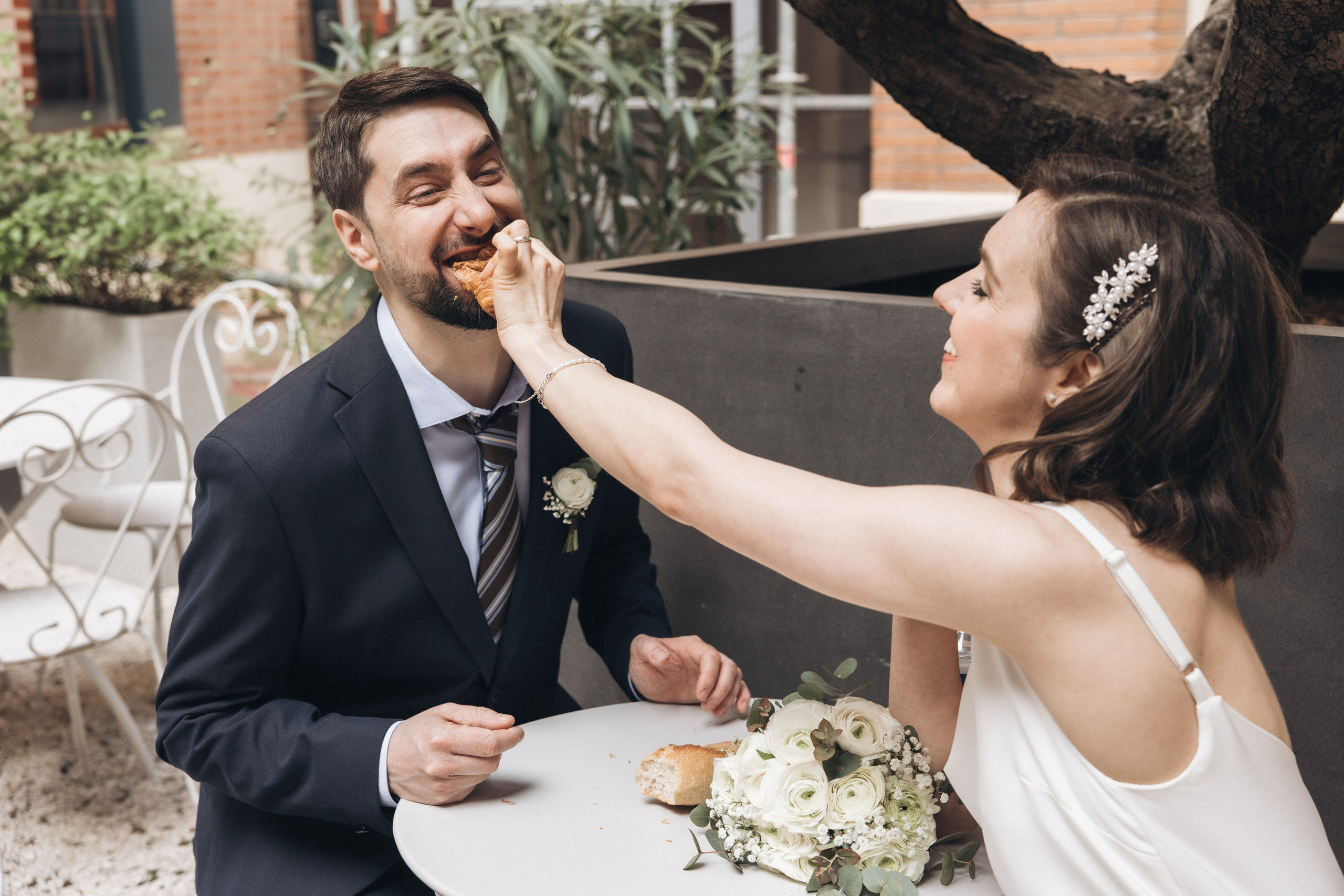 Камерная свадебная фотосессия в Тулузе для Анны и Жюльен. Евгения Смирнова — фотограф в Тулузе и юго-западной Франции