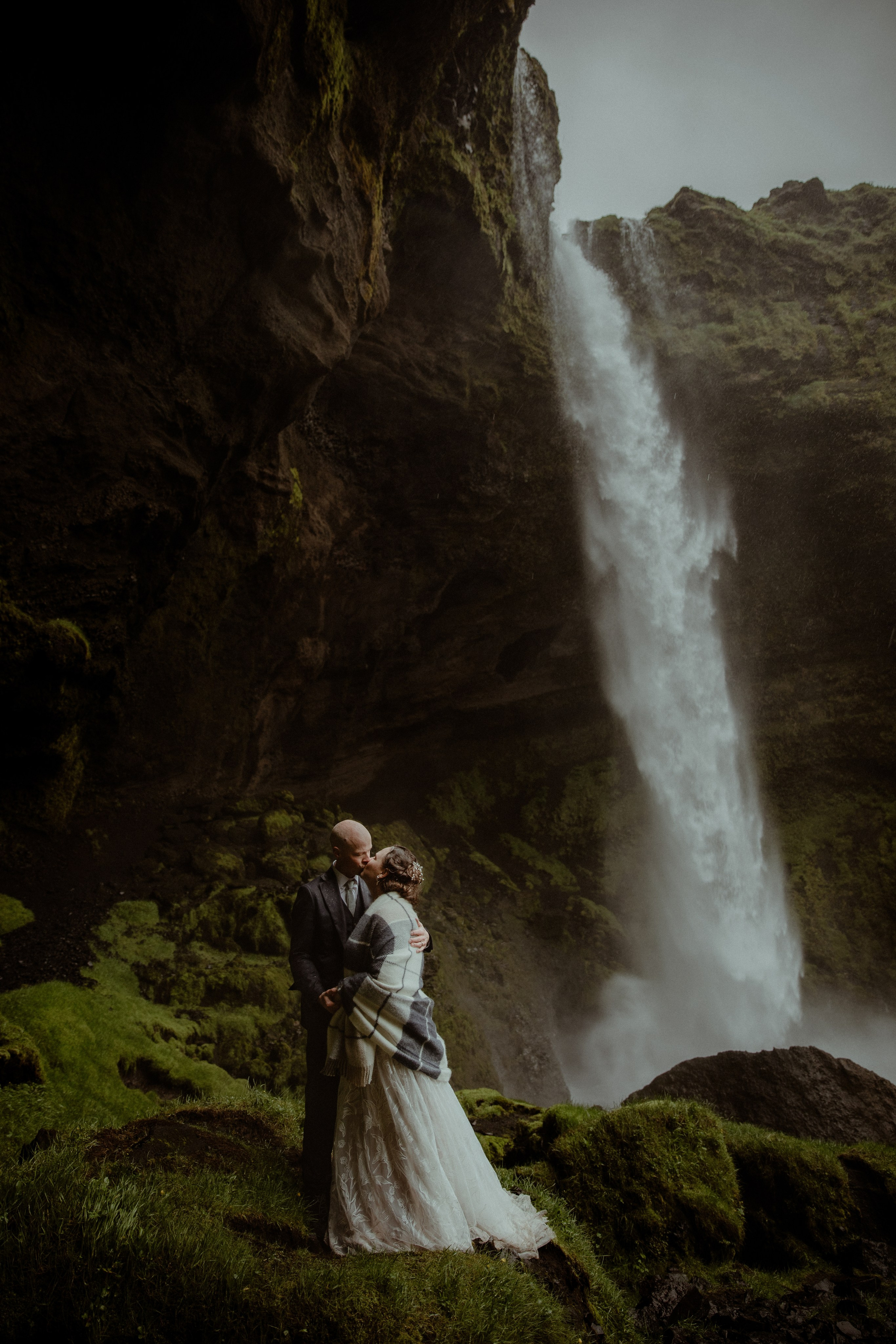 Iceland Elopement at Black Sand Beach. Iceland elopement photo and video | Nikolaichik Photo