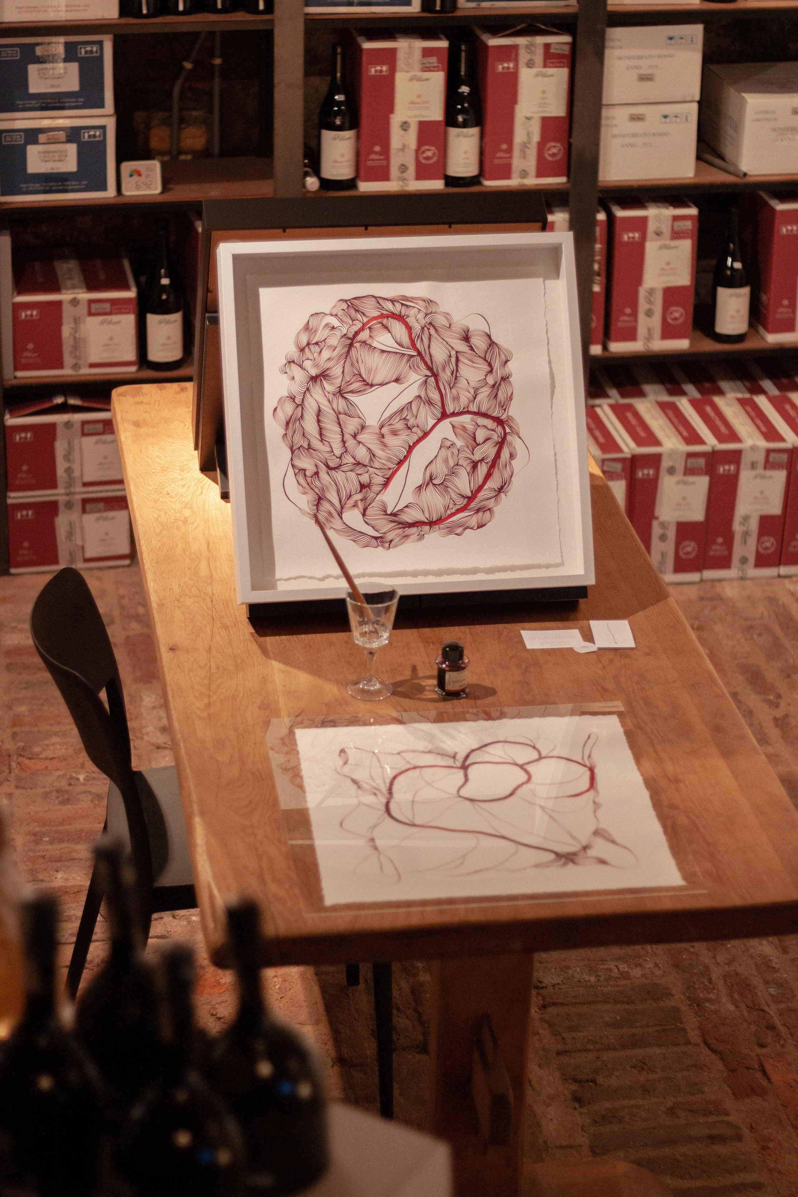 Kristine Tumanyan, kunstenaar Nederland, Roermond, Heerlen, Limburg. Meditative line art. Armenie