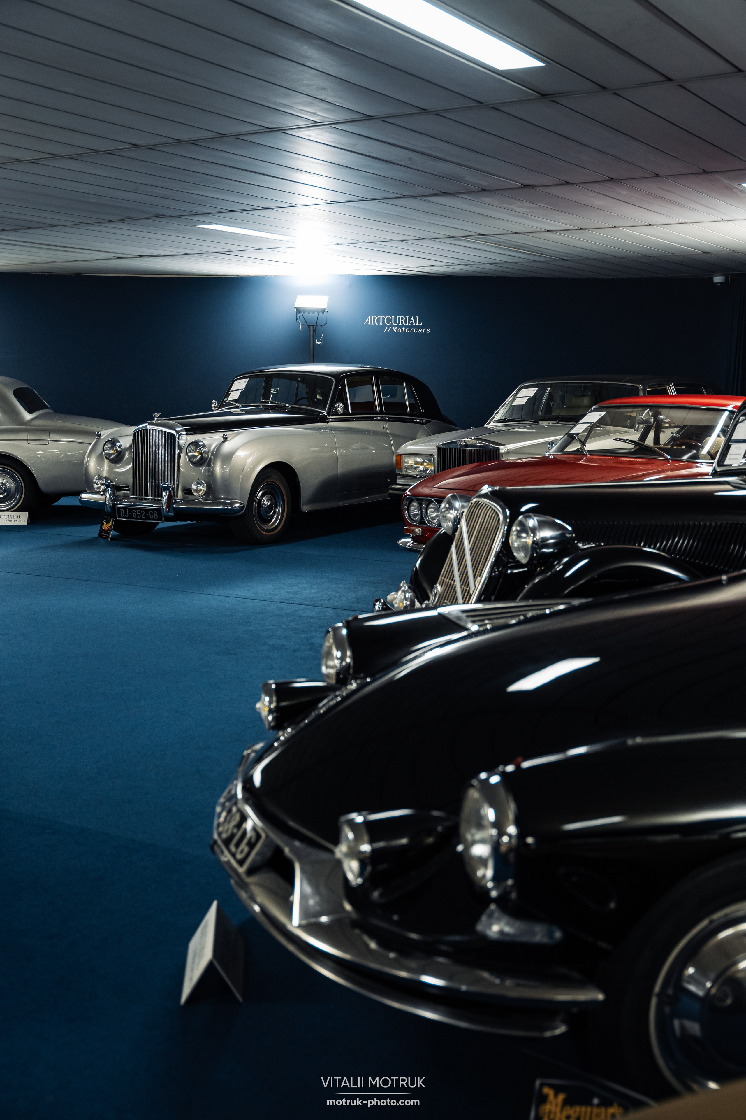 Artcurial Motorсars 2023. Photographe de voitures à Paris — Vitalii Motruk