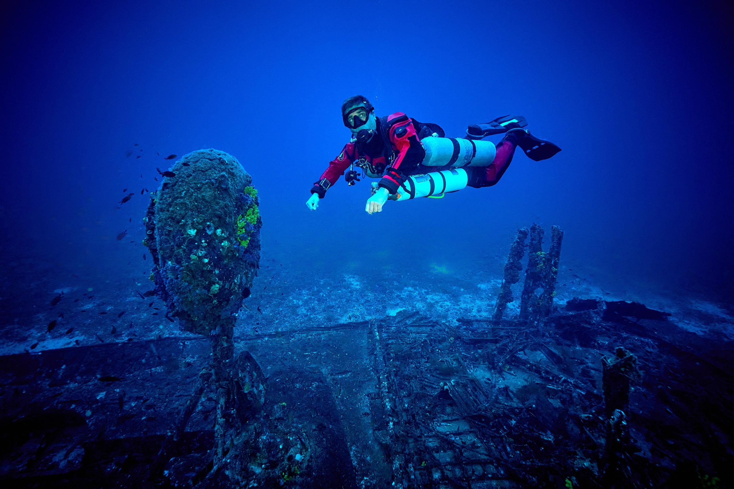 Wrak samolotu B-24 Liberator. Andriej Szypilow — Photography & Videography