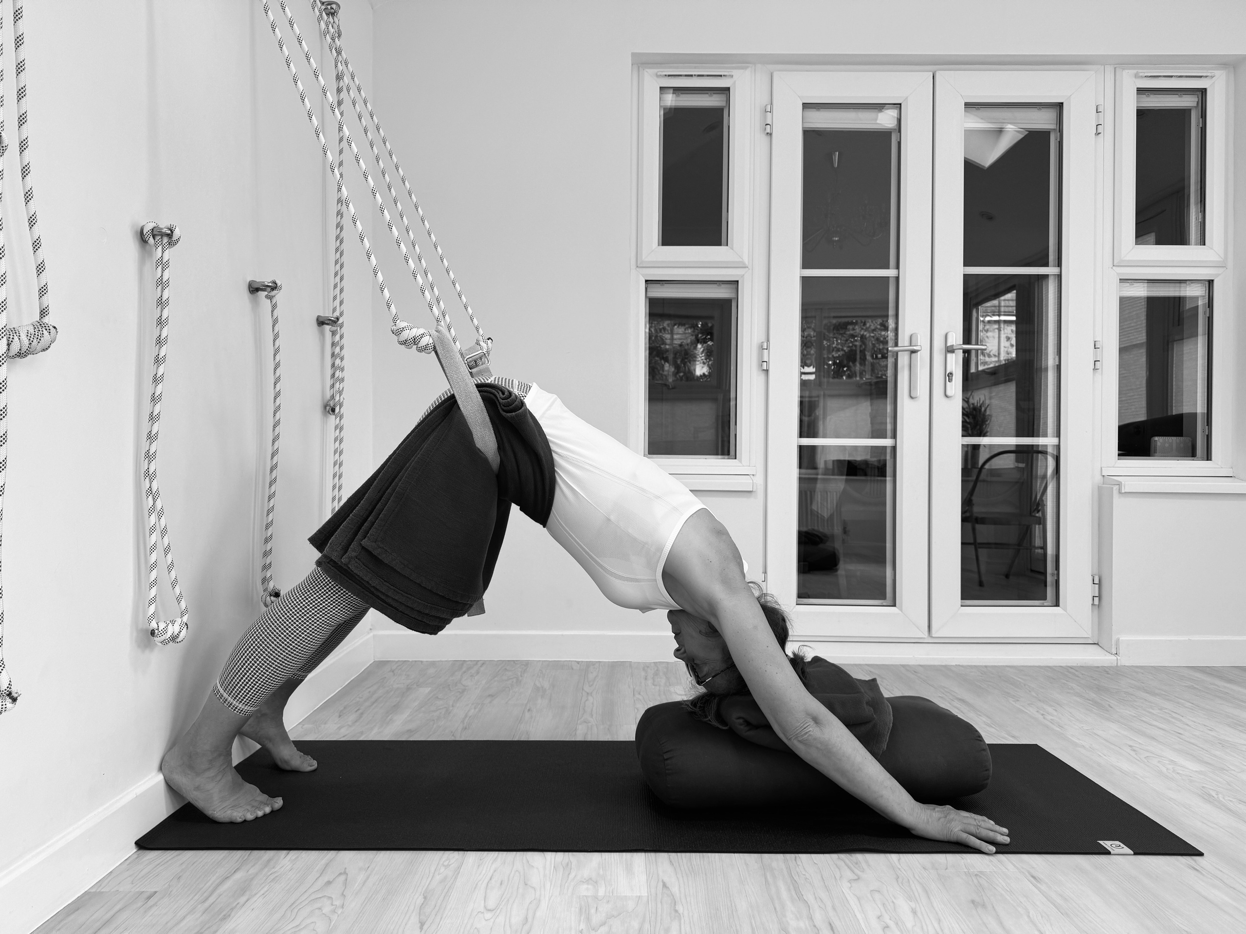 Iyengar yoga classes in private studio in Solihull. Iyengar Yoga in Solihull with Irina Zoteeva