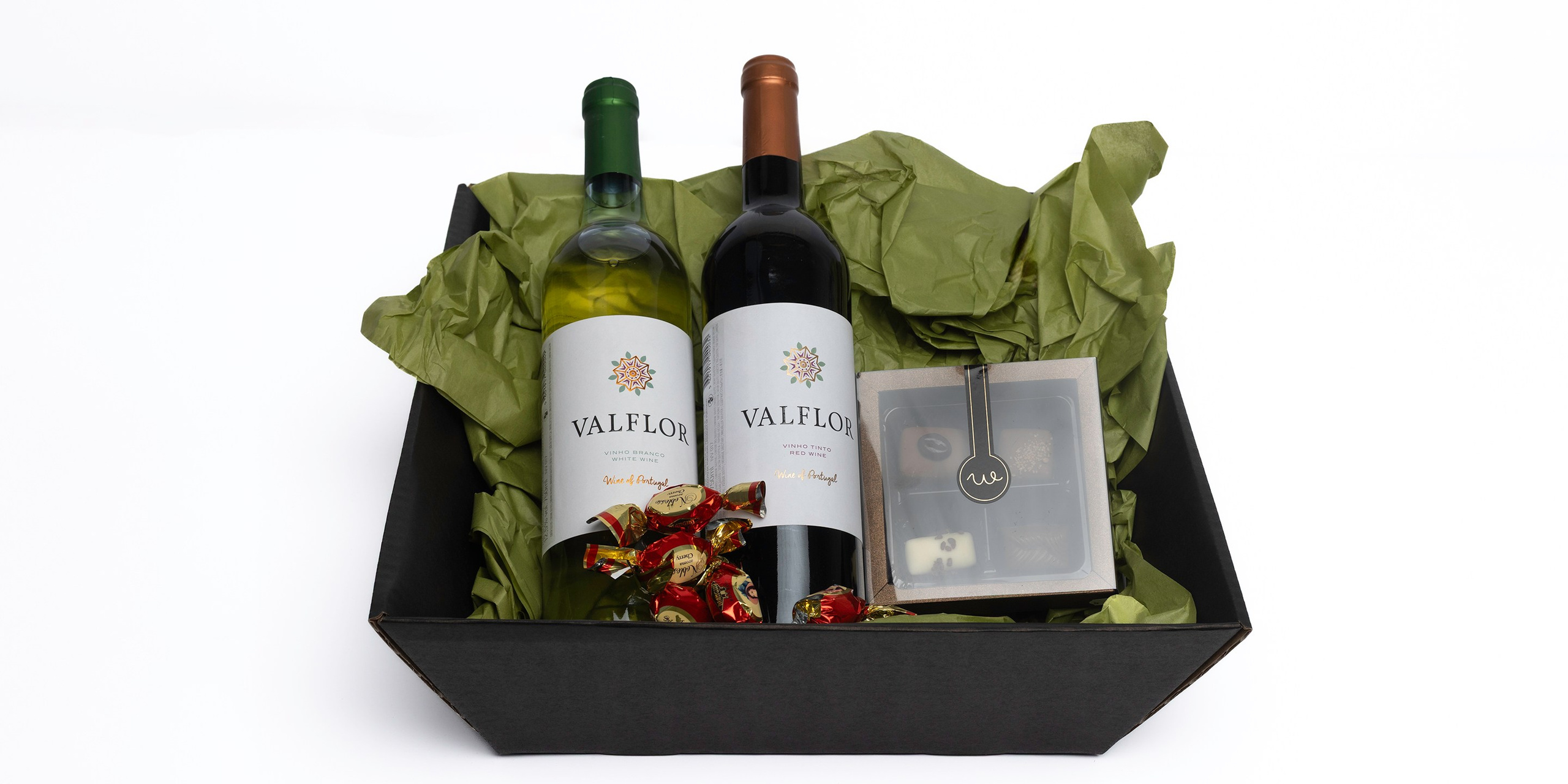 Akropolis Blomster tilbyder vin og chokolade til jubilæum – levering med Wolt