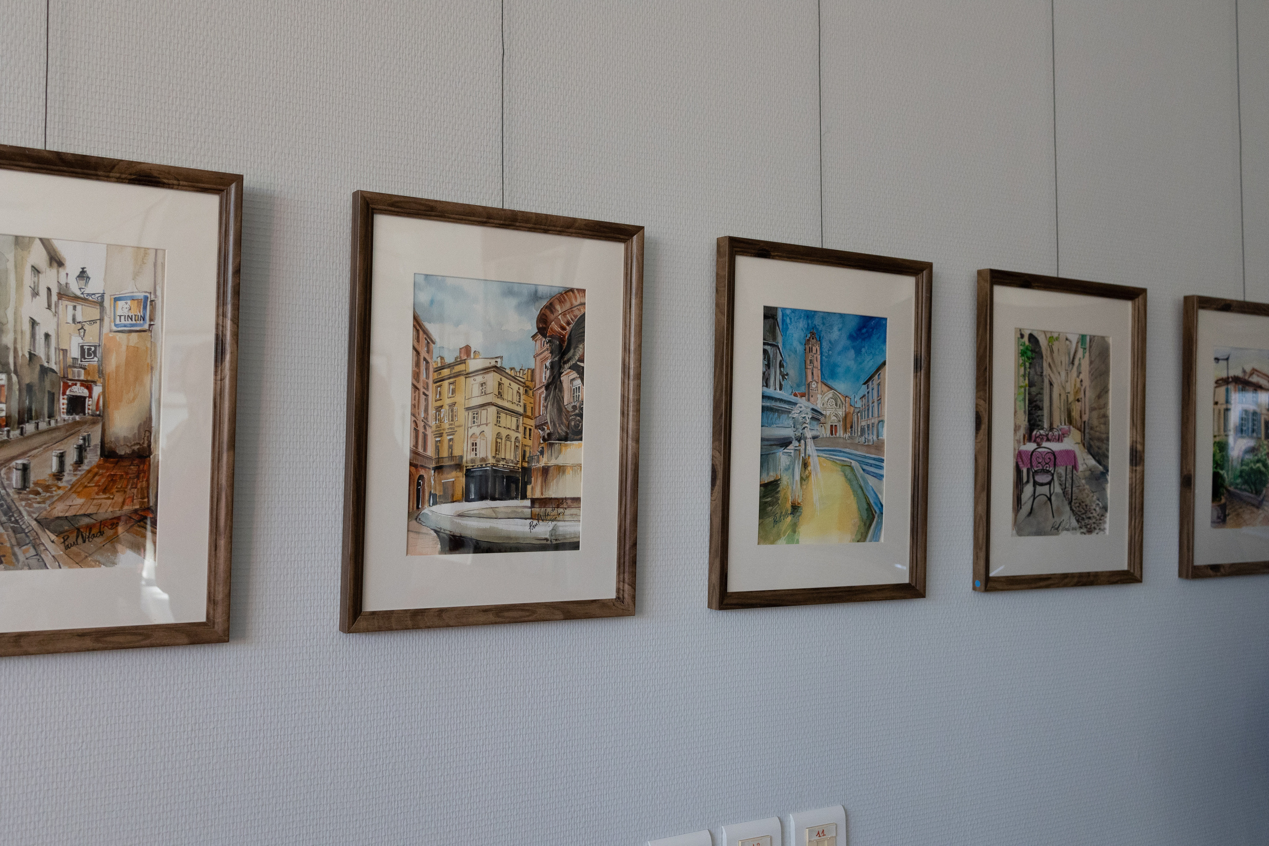 Exposition d’aquarelles de Toulouse par Paul Vladi. Eugénie Smirnova — Photographe à Toulouse et dans le Sud-Ouest