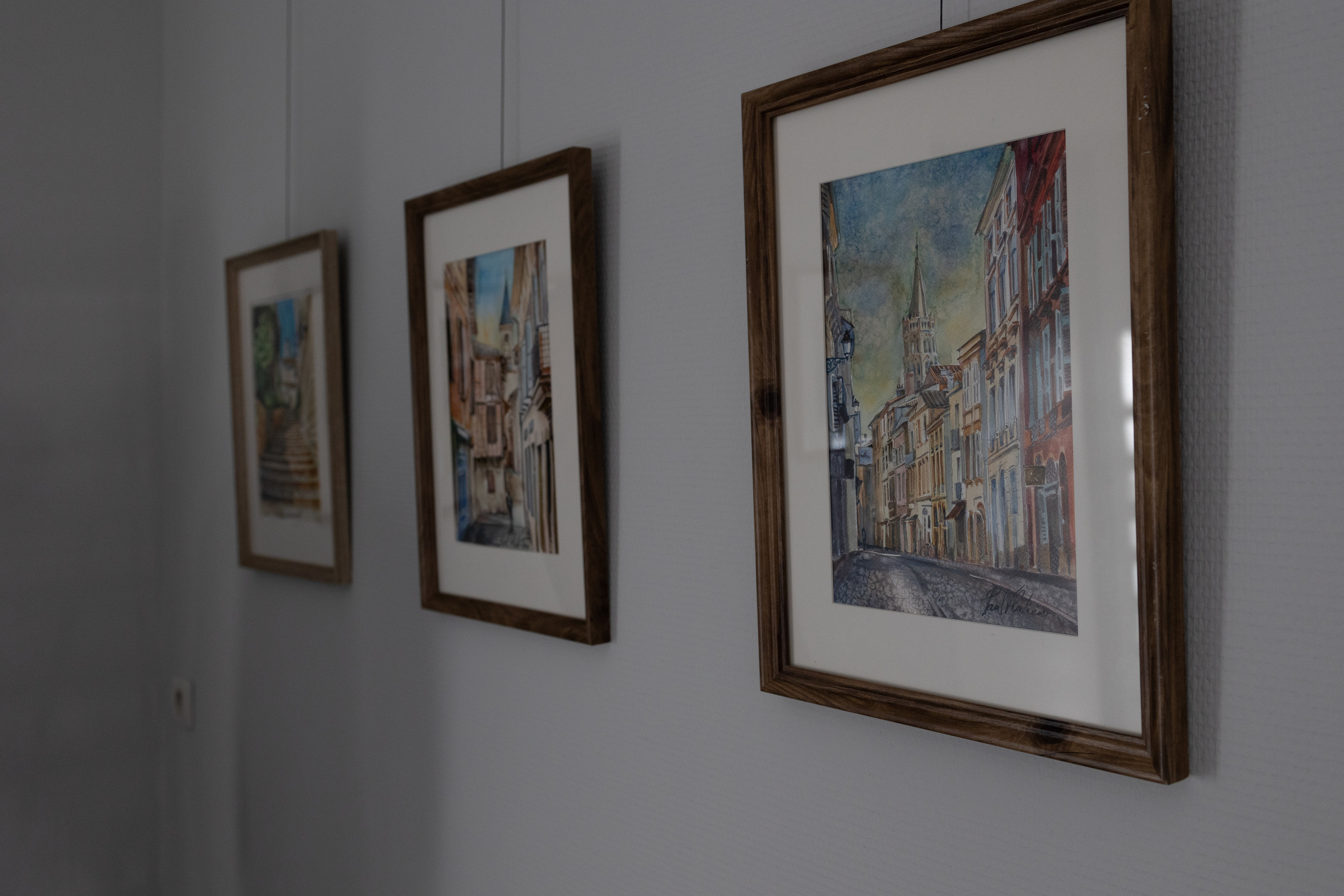 Exposition d’aquarelles de Toulouse par Paul Vladi. Eugénie Smirnova — Photographe à Toulouse et dans le Sud-Ouest