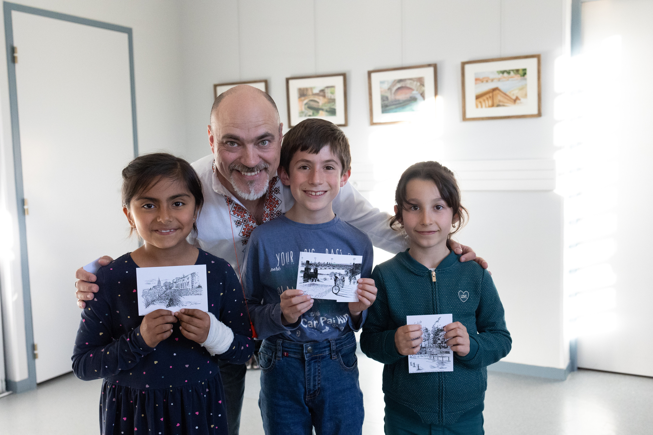 Exposition d’aquarelles de Toulouse par Paul Vladi. Eugénie Smirnova — Photographe à Toulouse et dans le Sud-Ouest