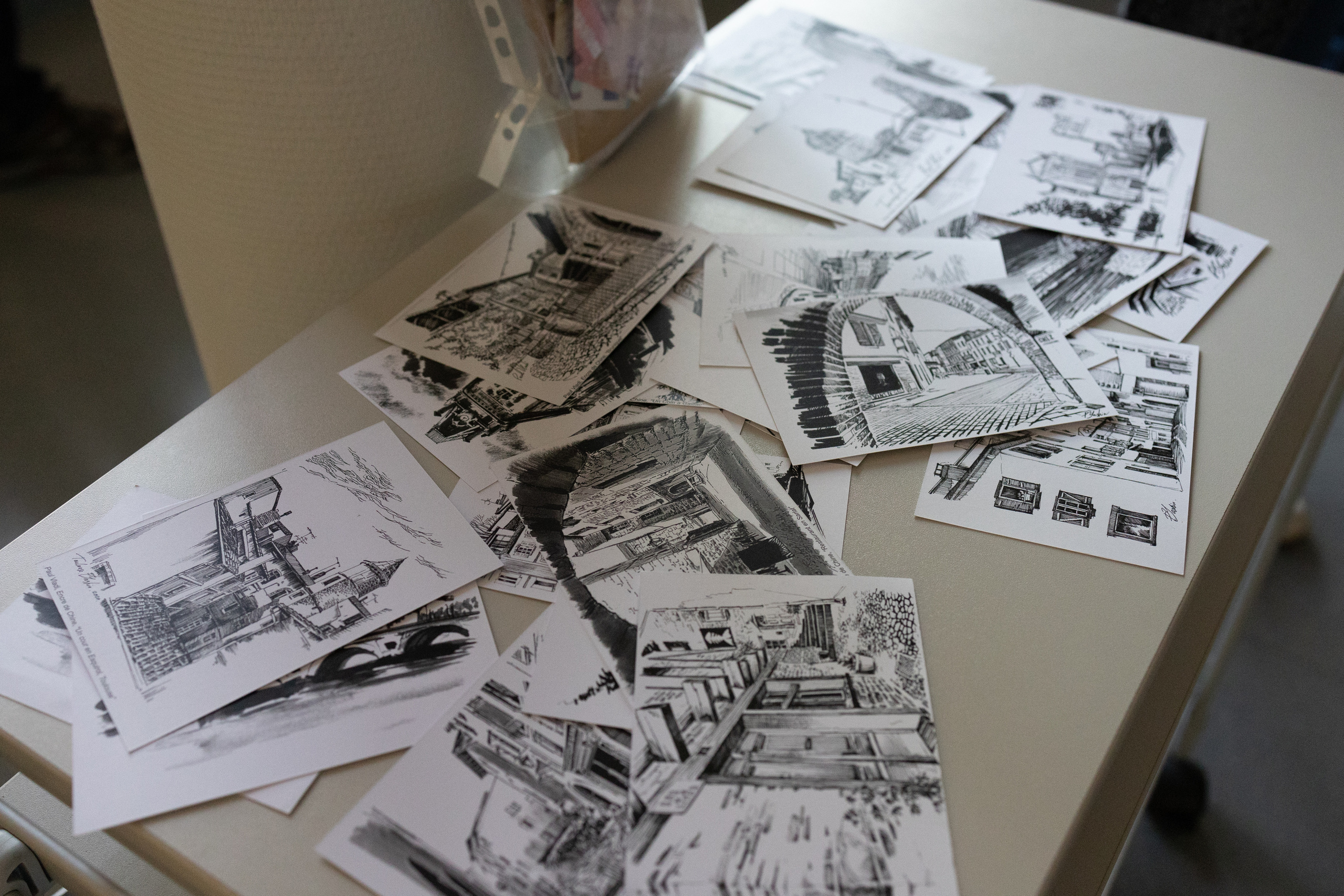 Exposition d’aquarelles de Toulouse par Paul Vladi. Eugénie Smirnova — Photographe à Toulouse et dans le Sud-Ouest