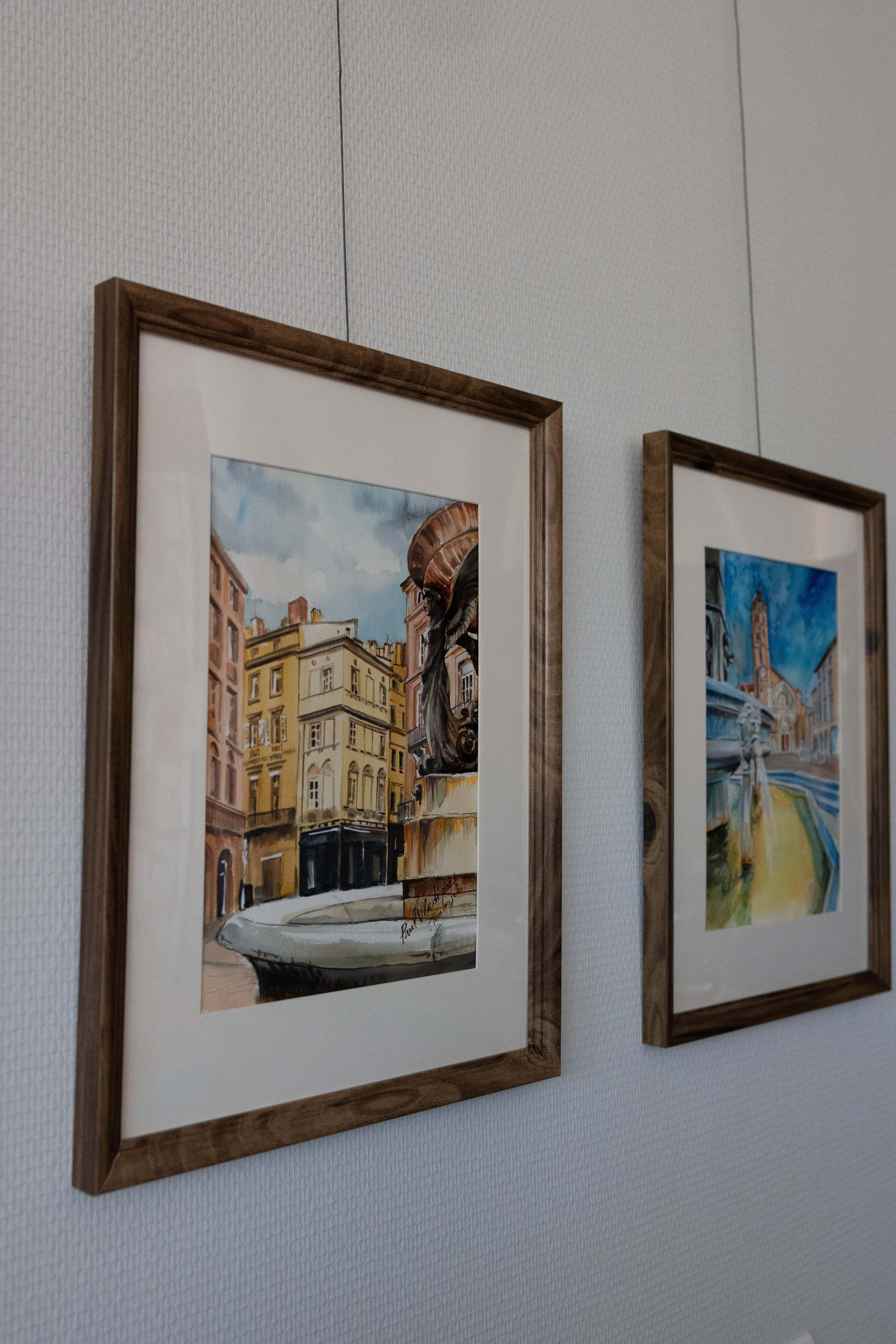 Exposition d’aquarelles de Toulouse par Paul Vladi. Eugénie Smirnova — Photographe à Toulouse et dans le Sud-Ouest