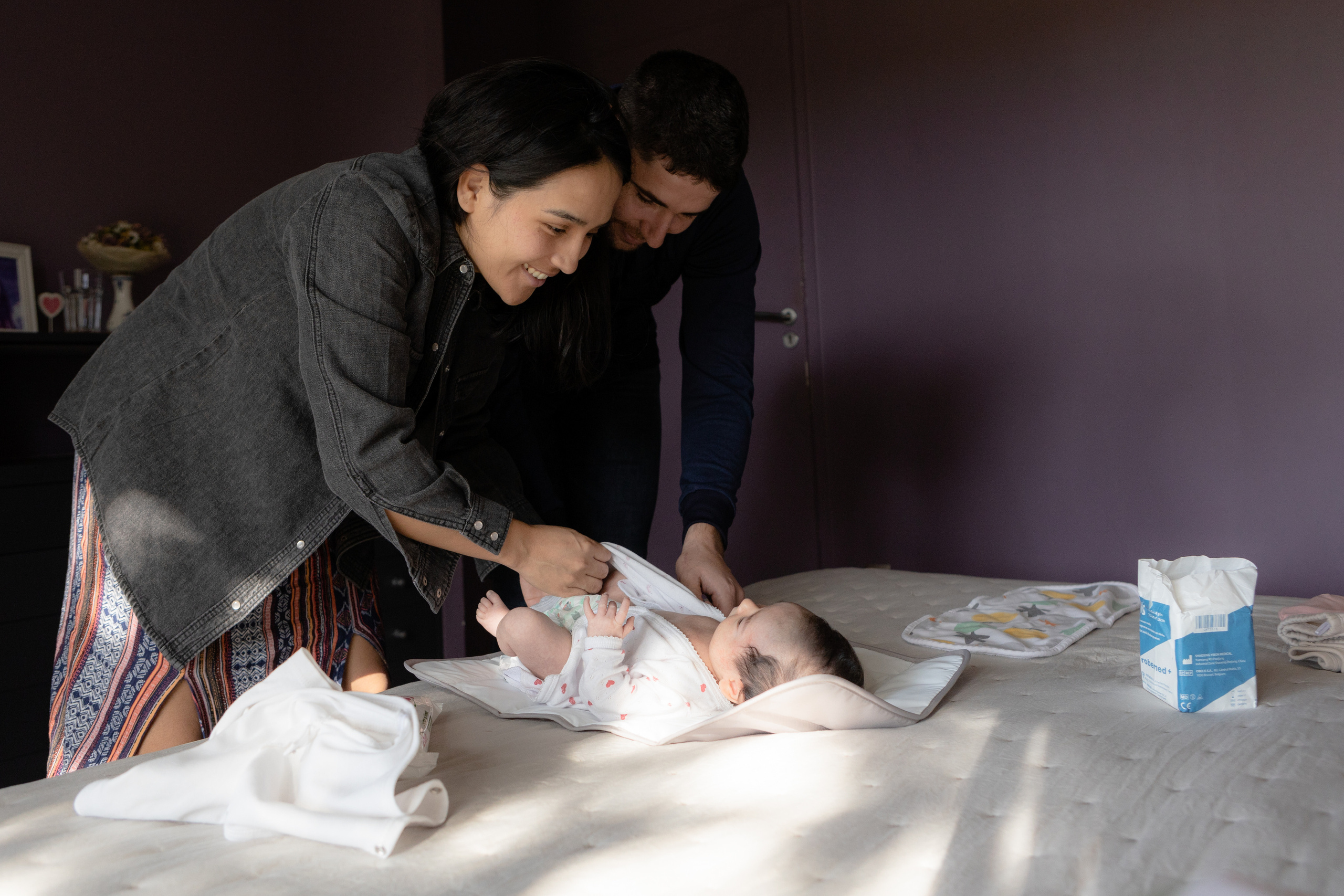 Домашняя фотосессия новорожденного в Тулузе. Евгения Смирнова — фотограф в Тулузе и юго-западной Франции